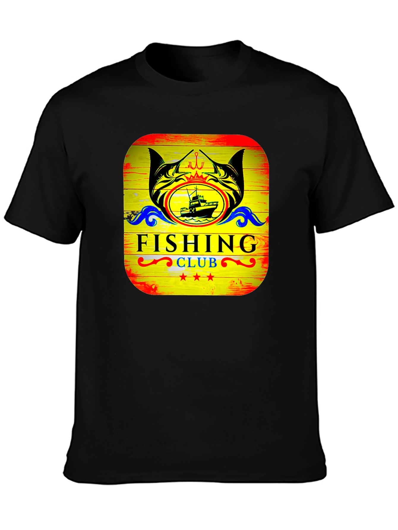 Fishing Club Graphic T-Shirt