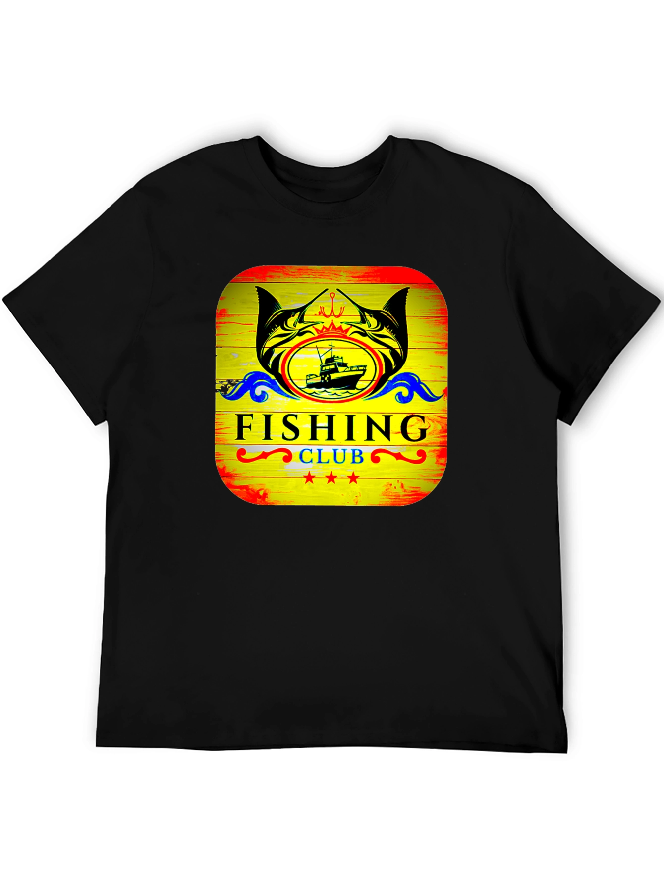 Fishing Club Graphic T-Shirt