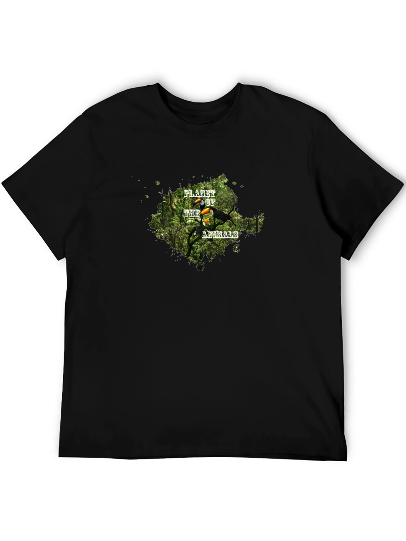 Planet of the Animals Toucan Graphic T-Shirt