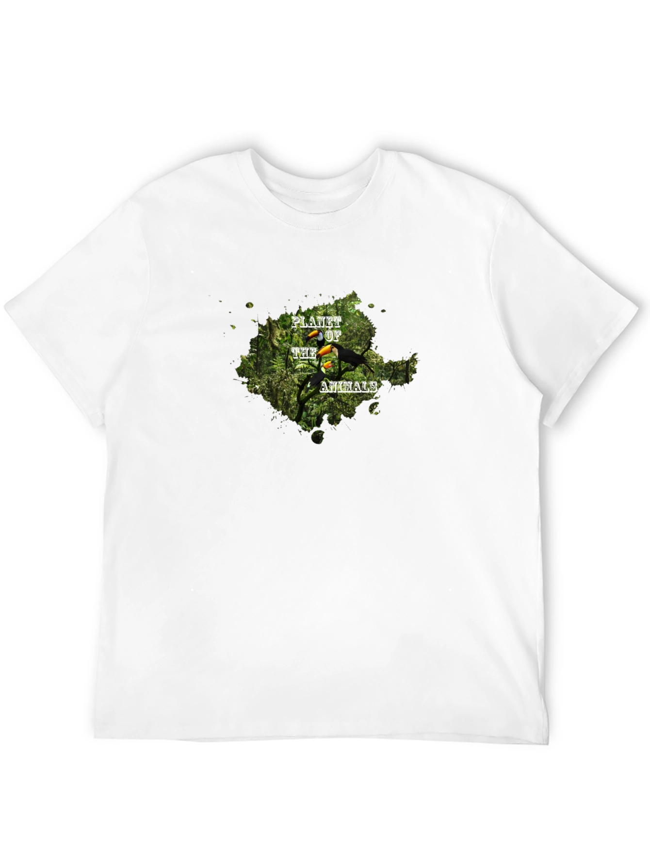 Planet of the Animals Toucan Graphic T-Shirt