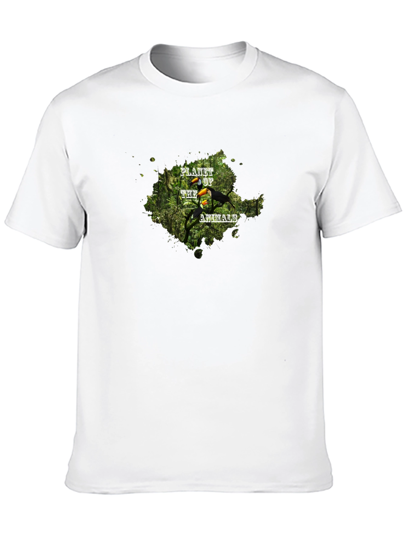 Planet of the Animals Toucan Graphic T-Shirt
