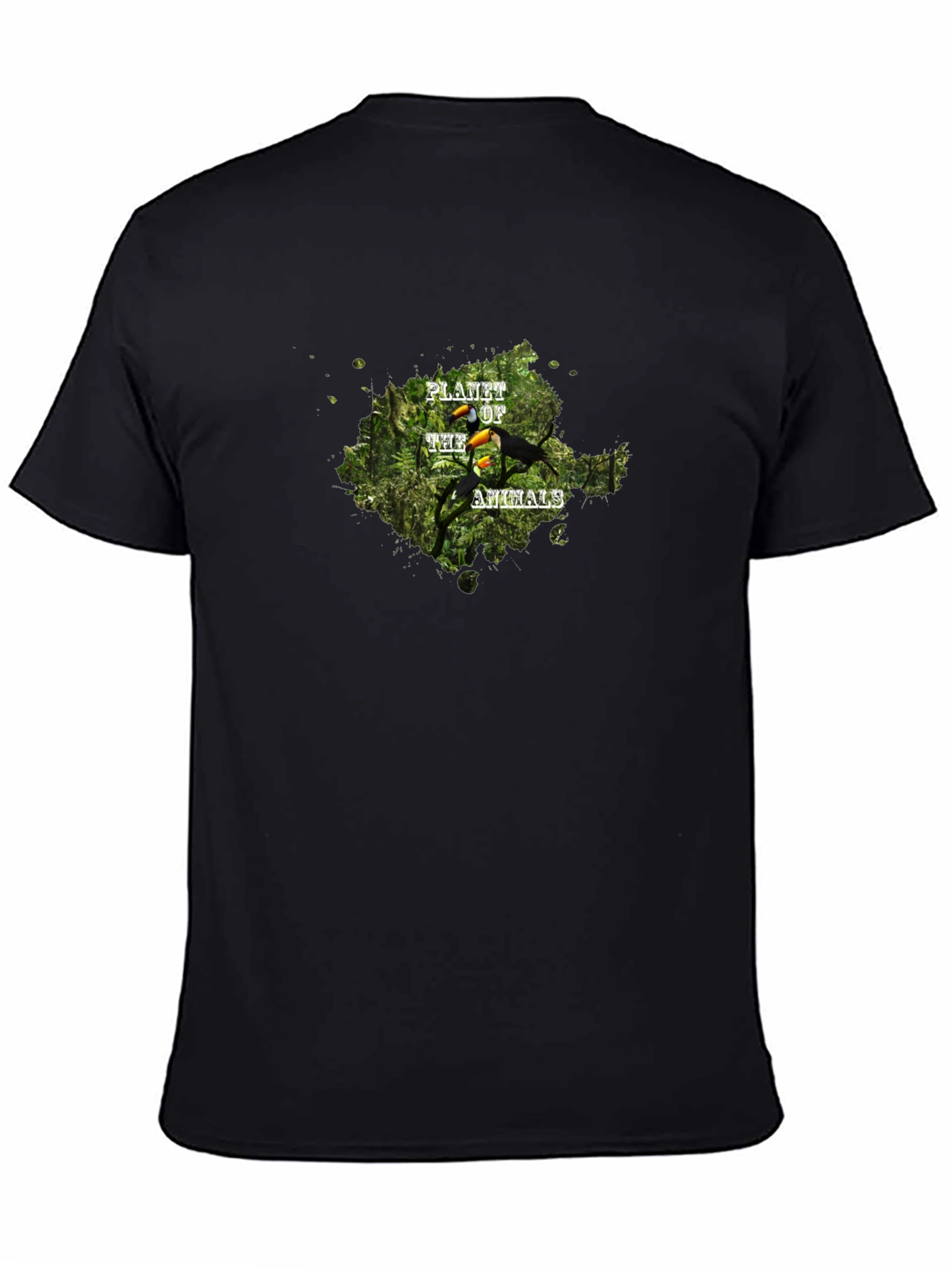 Planet of the Animals Toucan Graphic T-Shirt