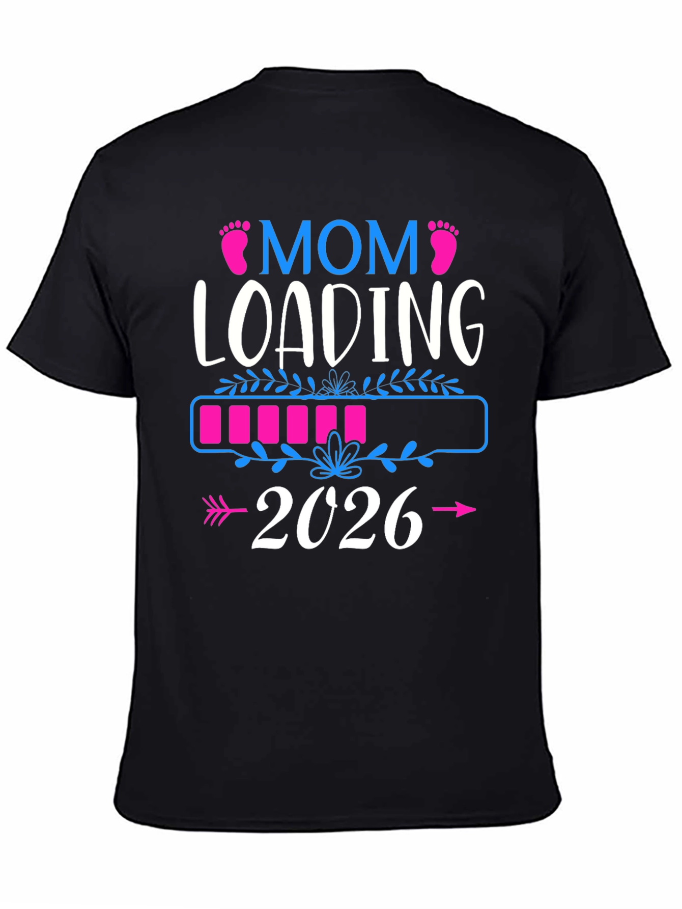 Mom Loading 2026 Pregnancy Announcement Shirt