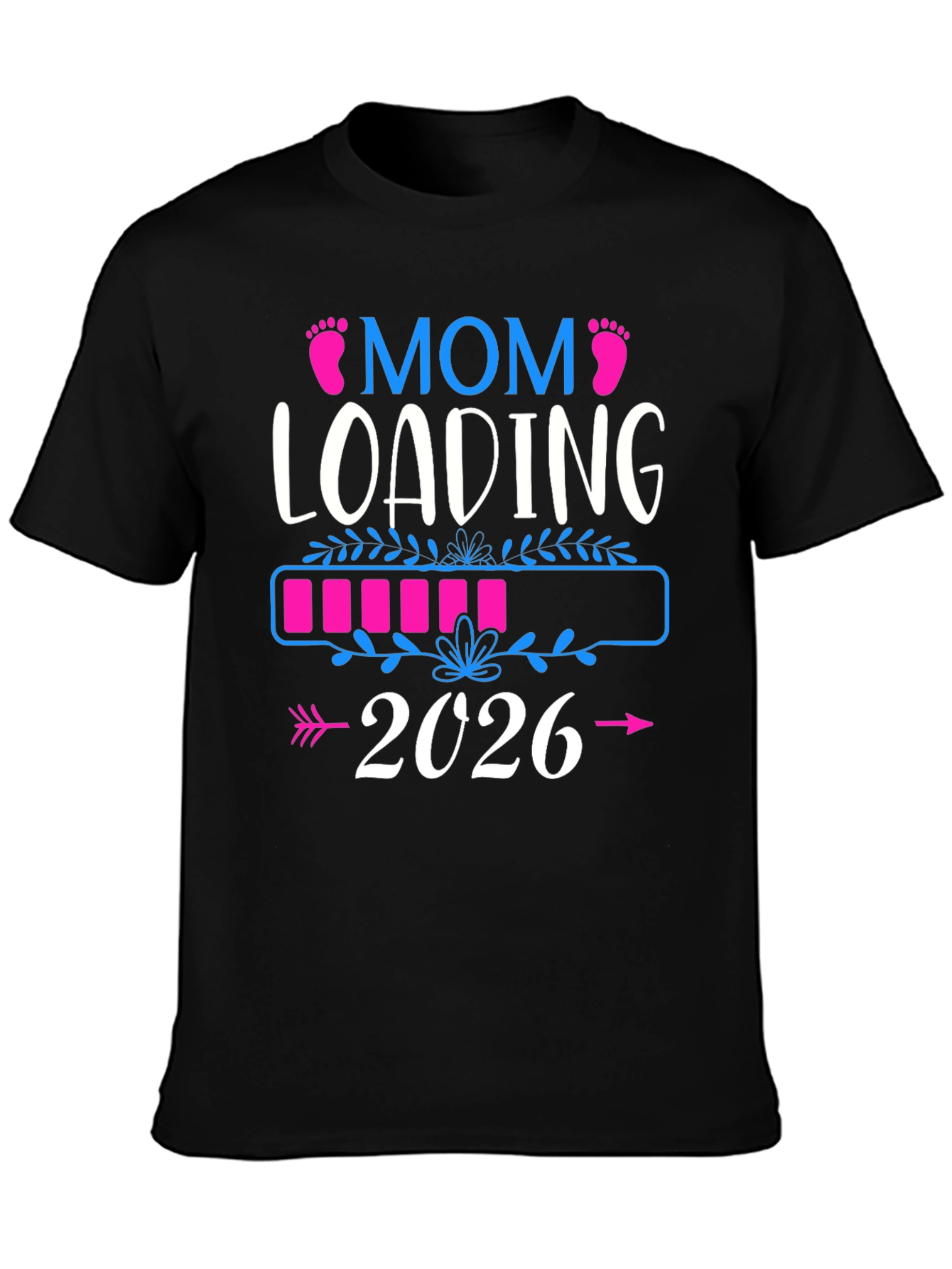 Mom Loading 2026 Pregnancy Announcement Shirt