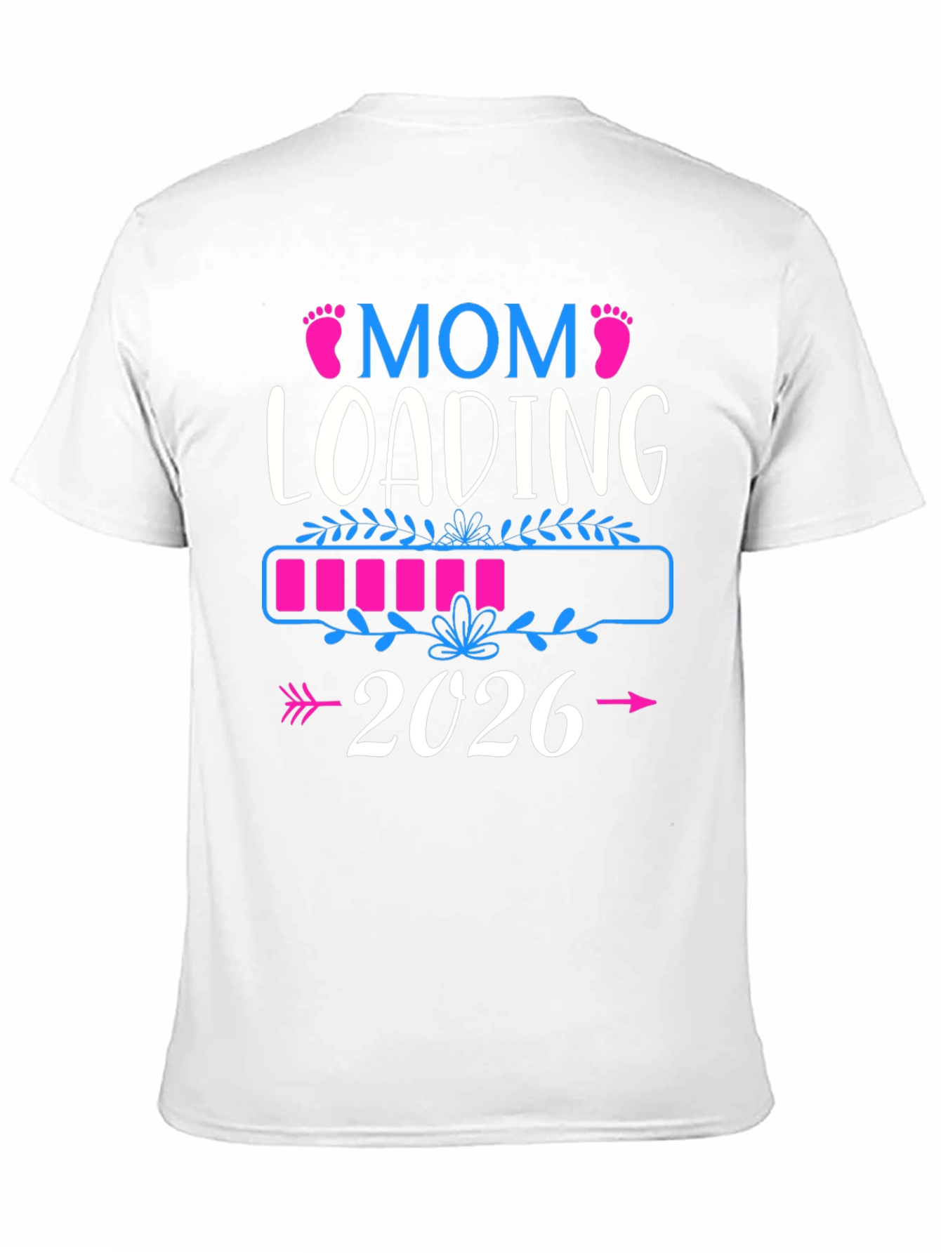 Mom Loading 2026 Pregnancy Announcement Shirt