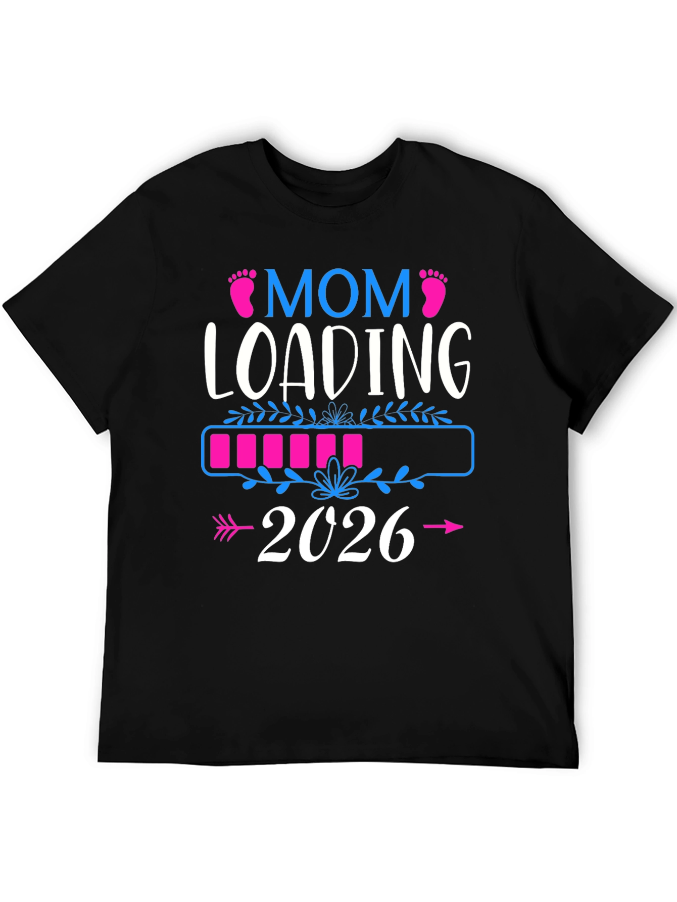 Mom Loading 2026 Pregnancy Announcement Shirt