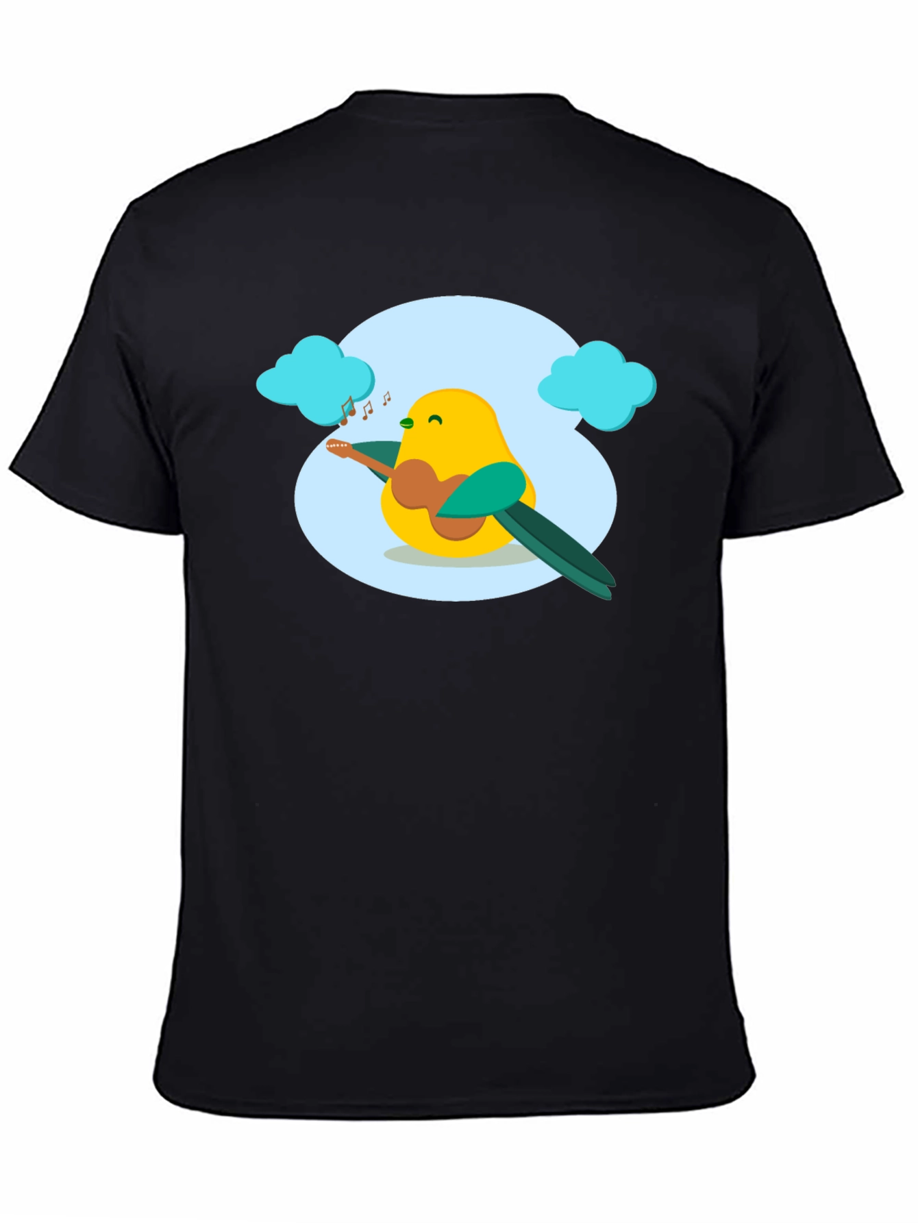 Singing Bird T-Shirt - Fun Cartoon Design