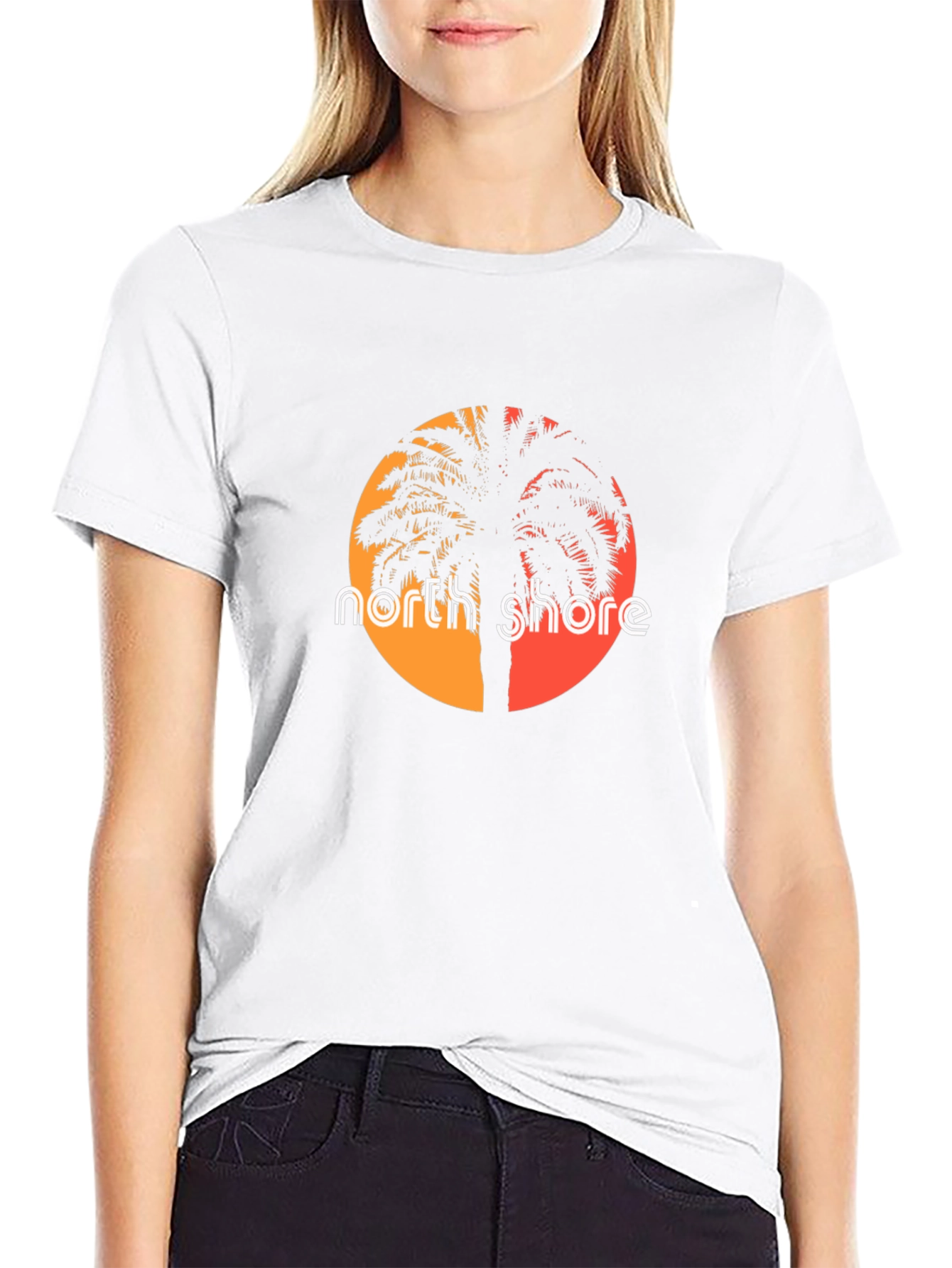 North Shore Palm Tree Graphic Tee