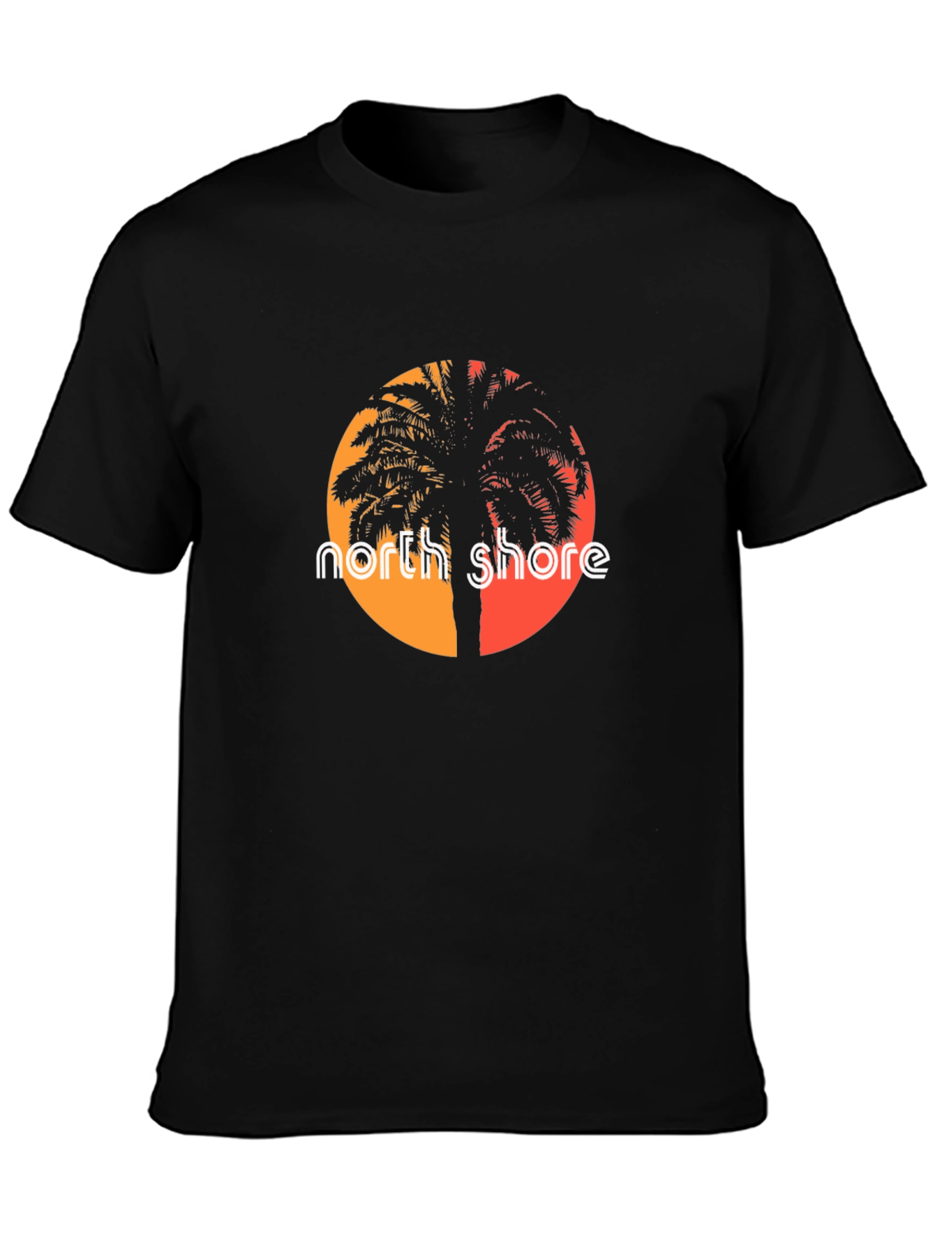 North Shore Palm Tree Graphic Tee
