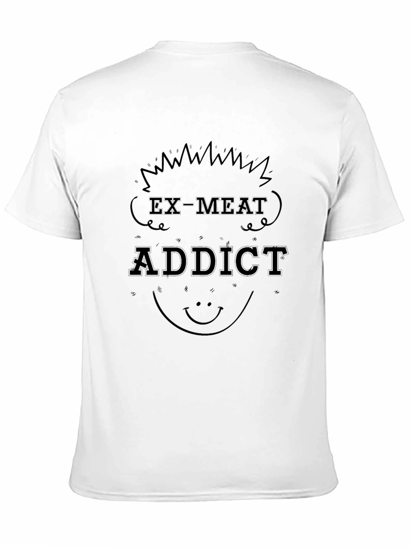 Ex-Meat Addict Graphic Tee - Black