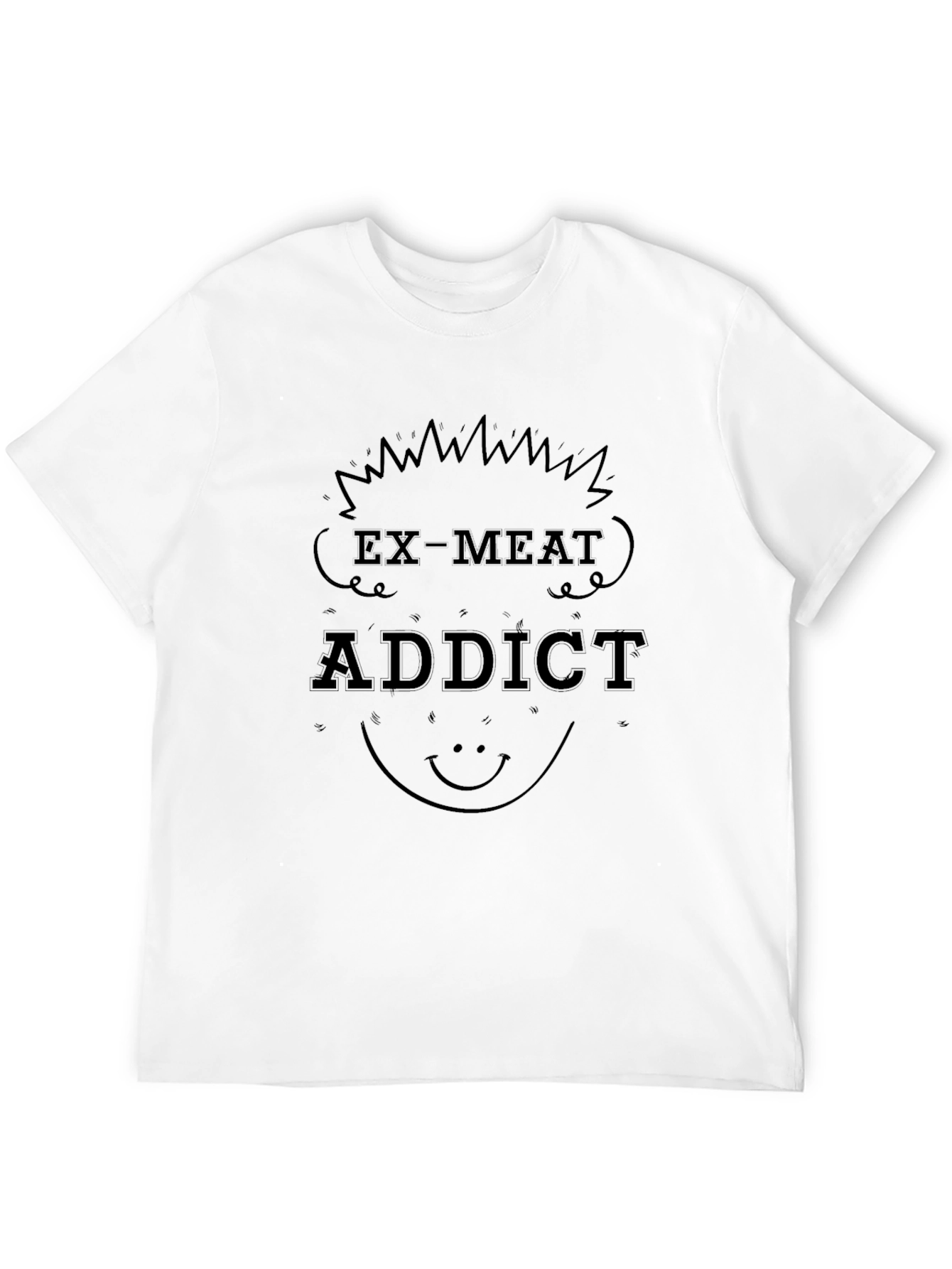 Ex-Meat Addict Graphic Tee - Black