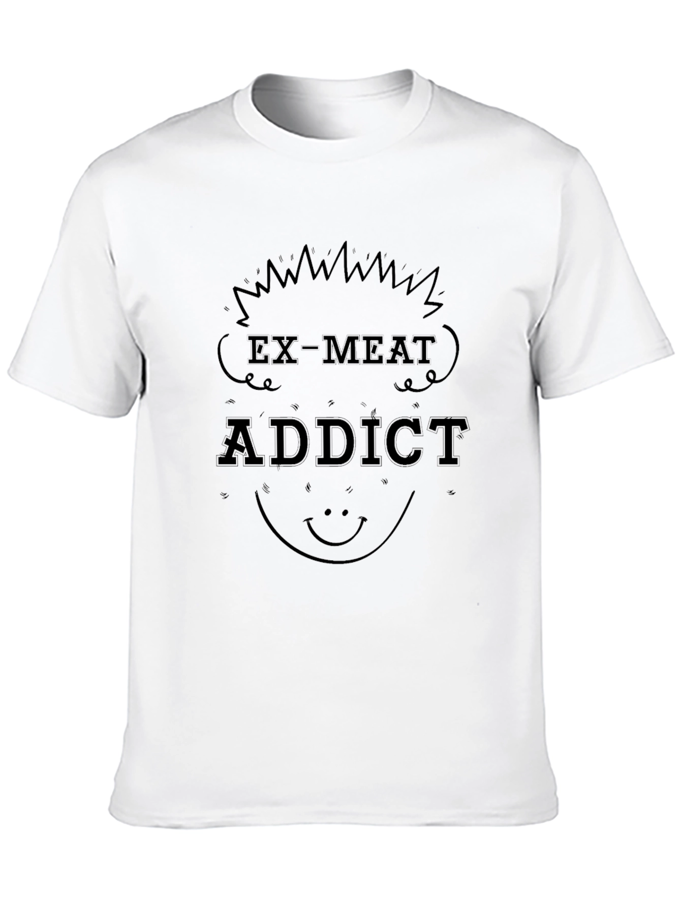 Ex-Meat Addict Graphic Tee - Black