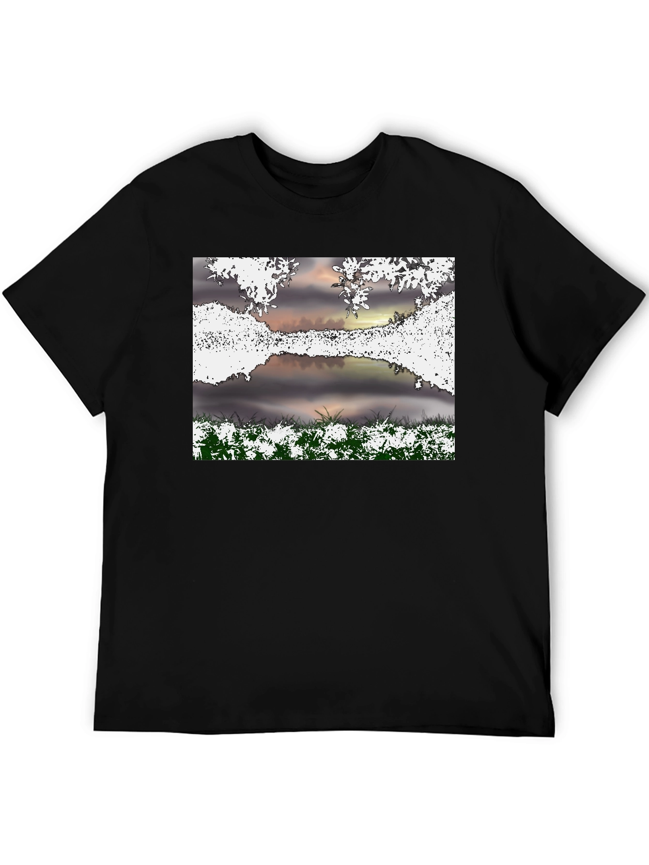 Nature Scene Graphic T-Shirt