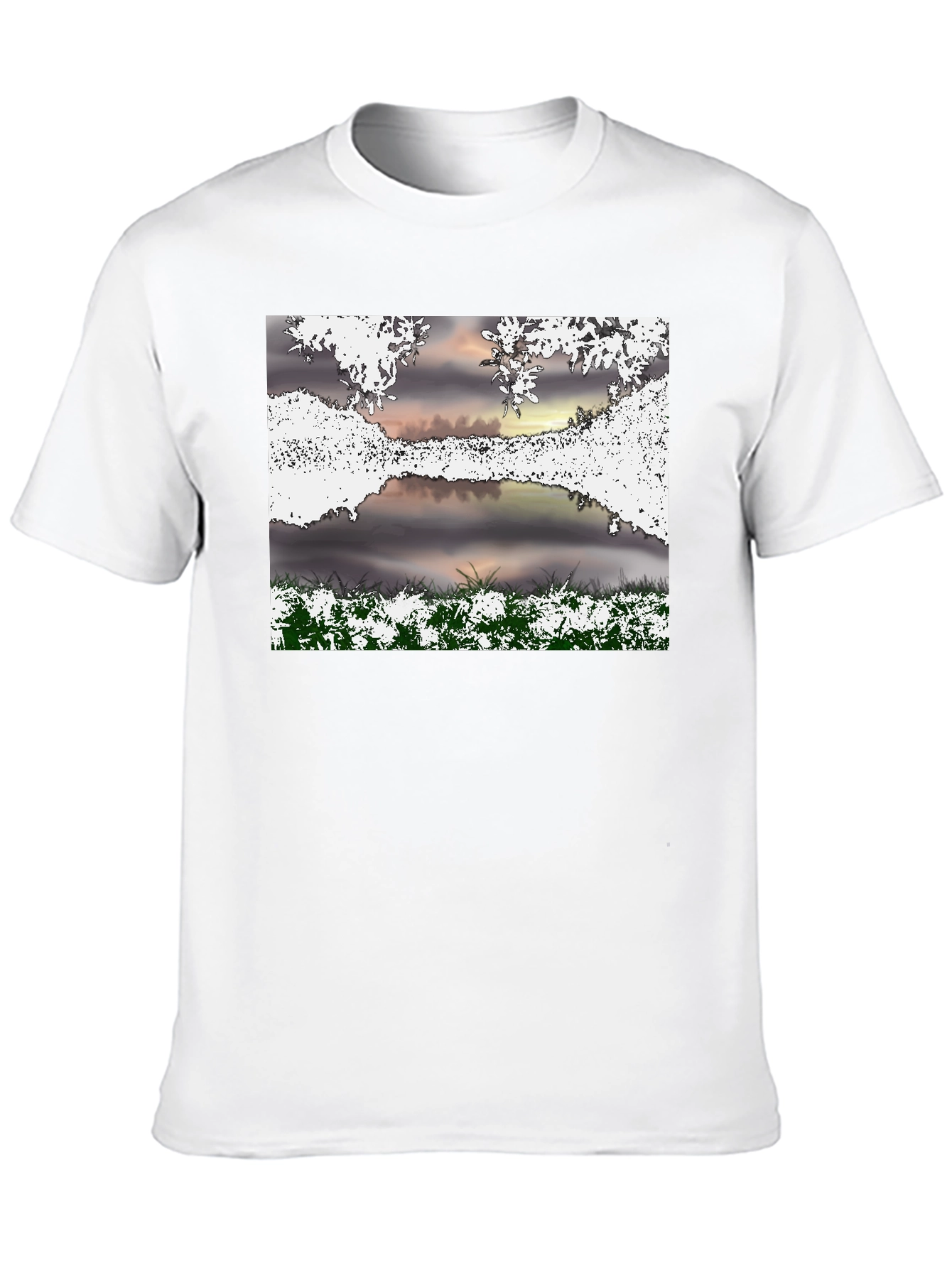 Nature Scene Graphic T-Shirt