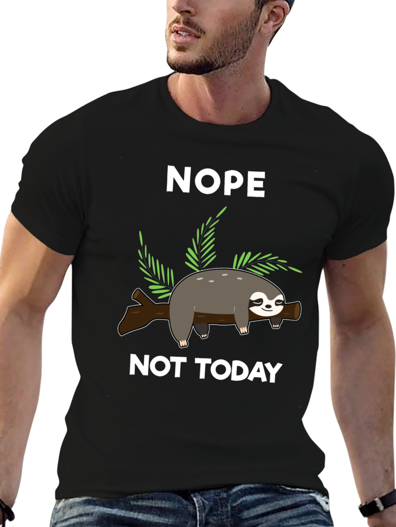 Nope Not Today Sloth T-Shirt