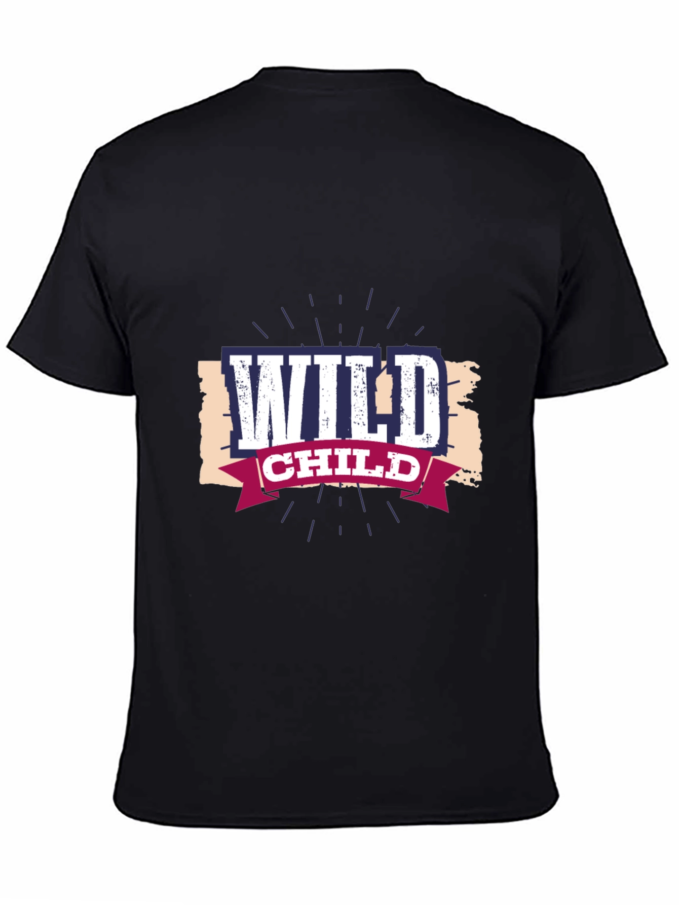Wild Child Graphic Tee - Black