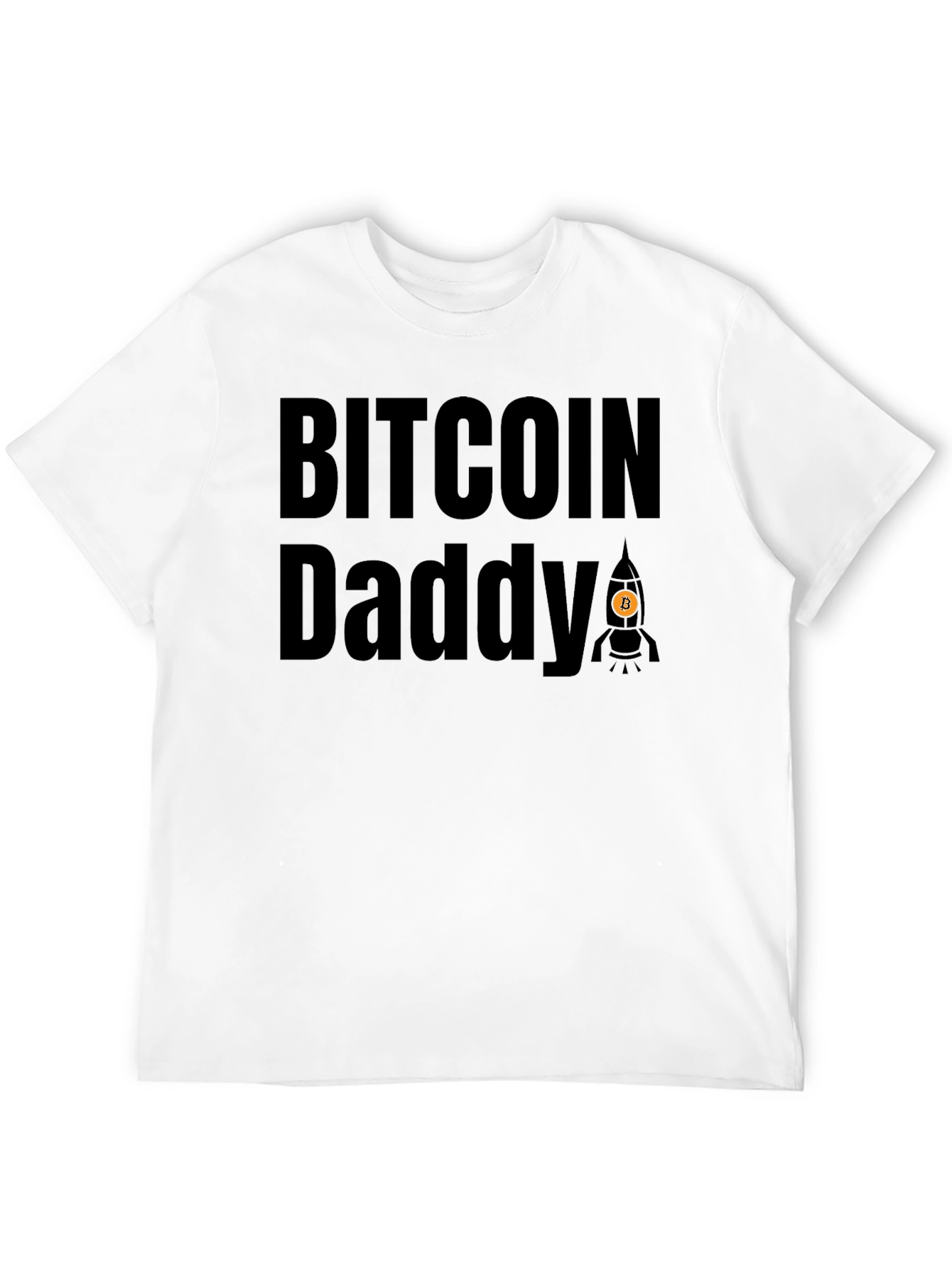 Bitcoin Daddy Graphic T-Shirt - Crypto Dad Tee