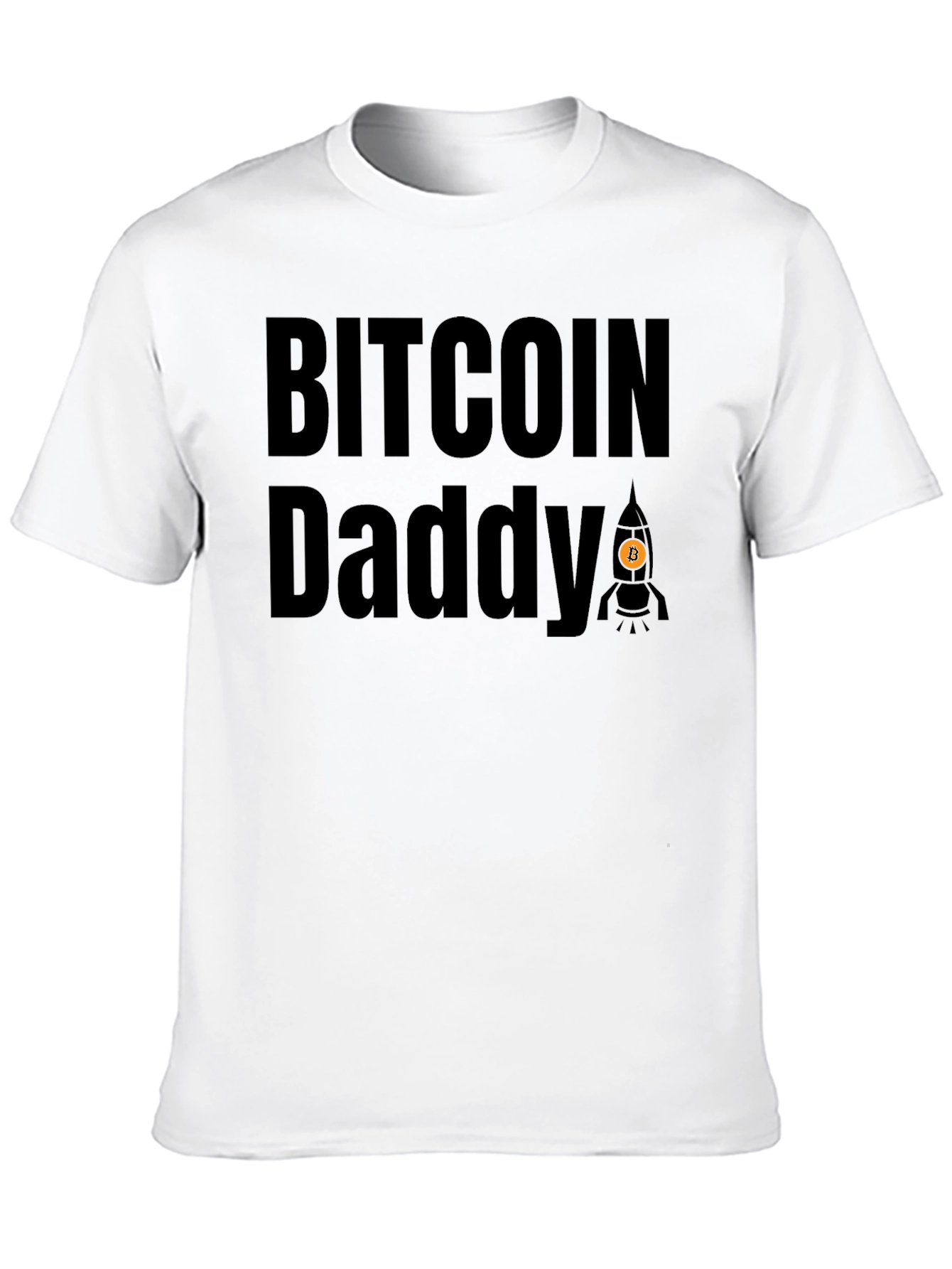 Bitcoin Daddy Graphic T-Shirt - Crypto Dad Tee