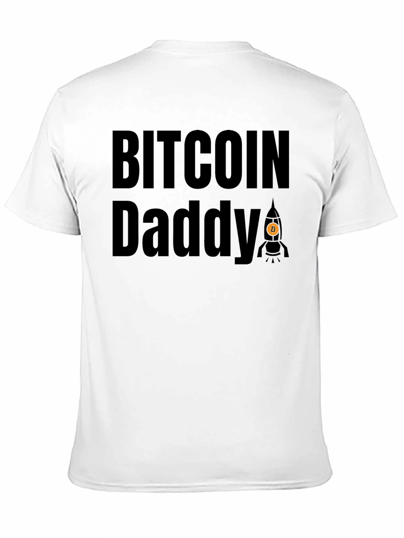 Bitcoin Daddy Graphic T-Shirt - Crypto Dad Tee