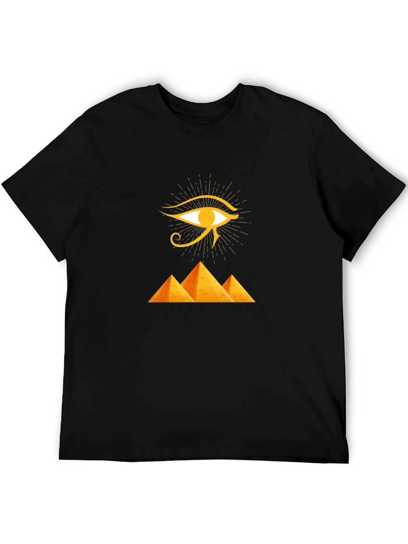 Eye of Ra Pyramid Black T-Shirt