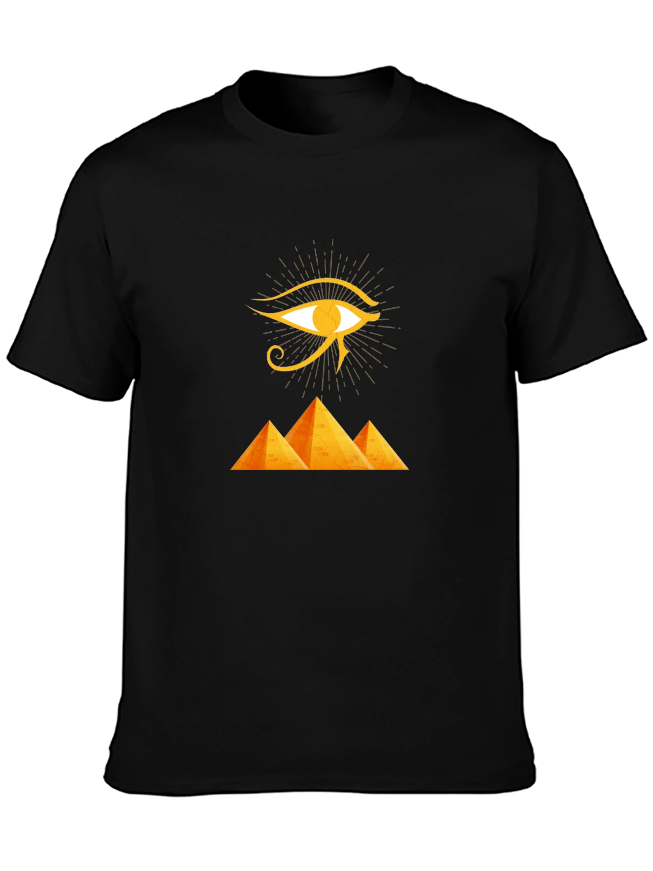 Eye of Ra Pyramid Black T-Shirt