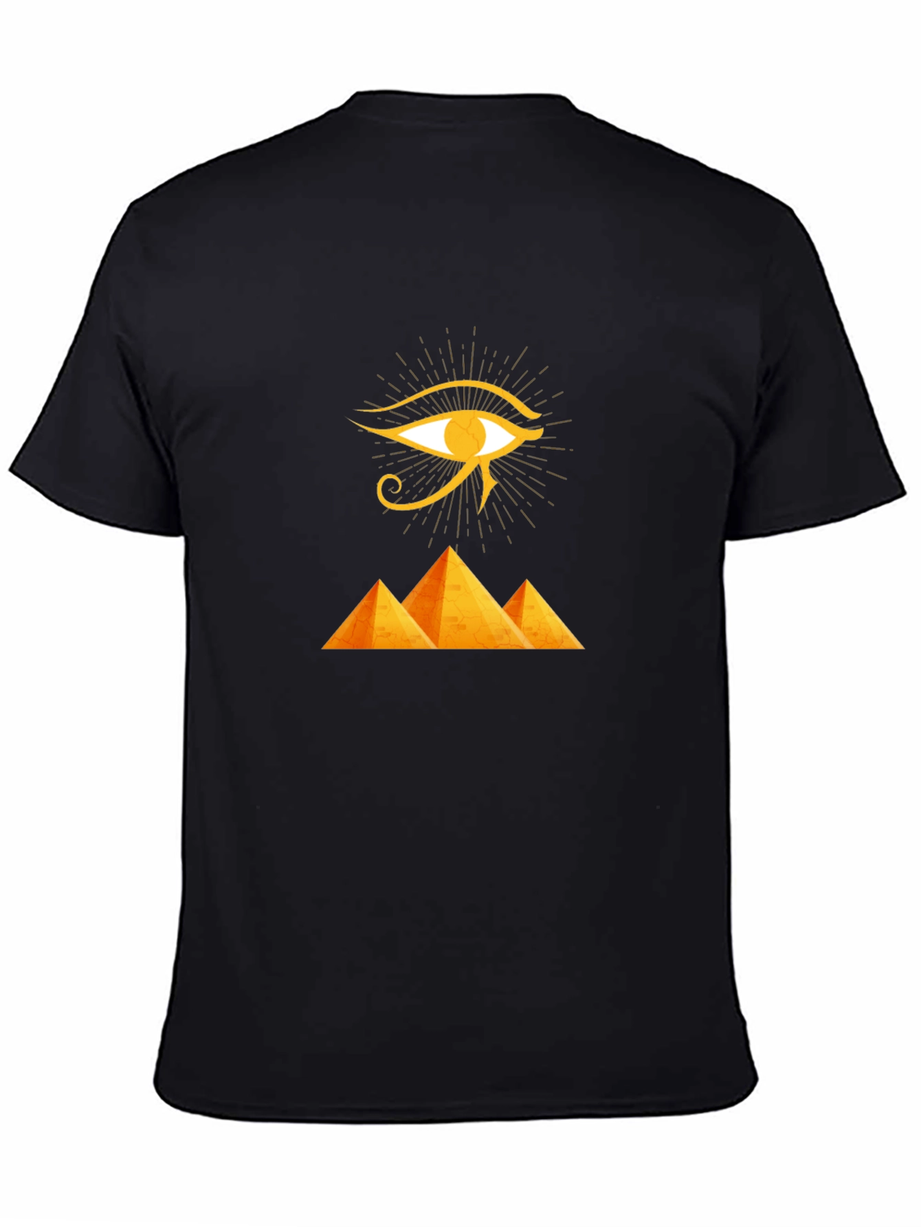 Eye of Ra Pyramid Black T-Shirt