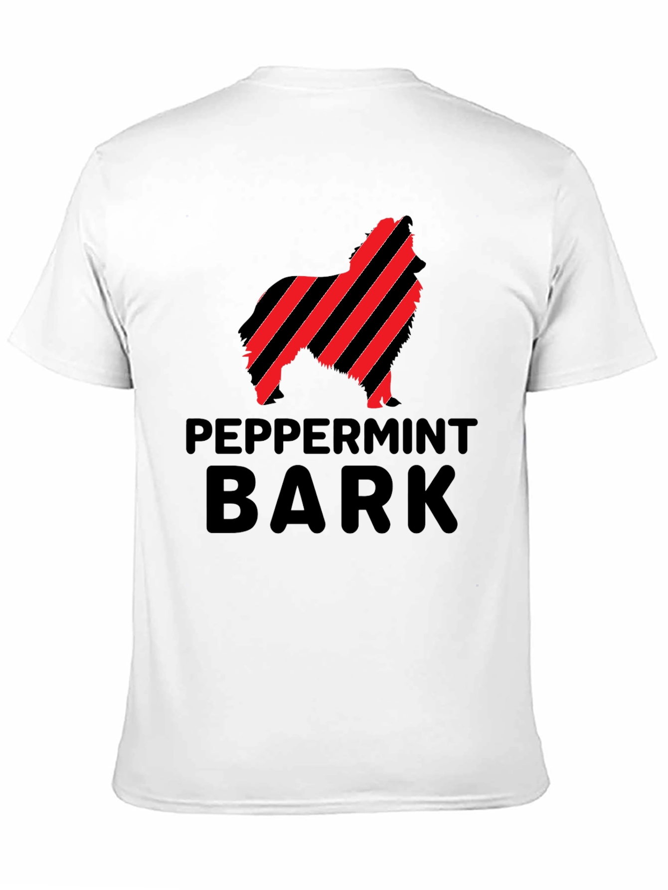 Peppermint Bark Dog Graphic Tee