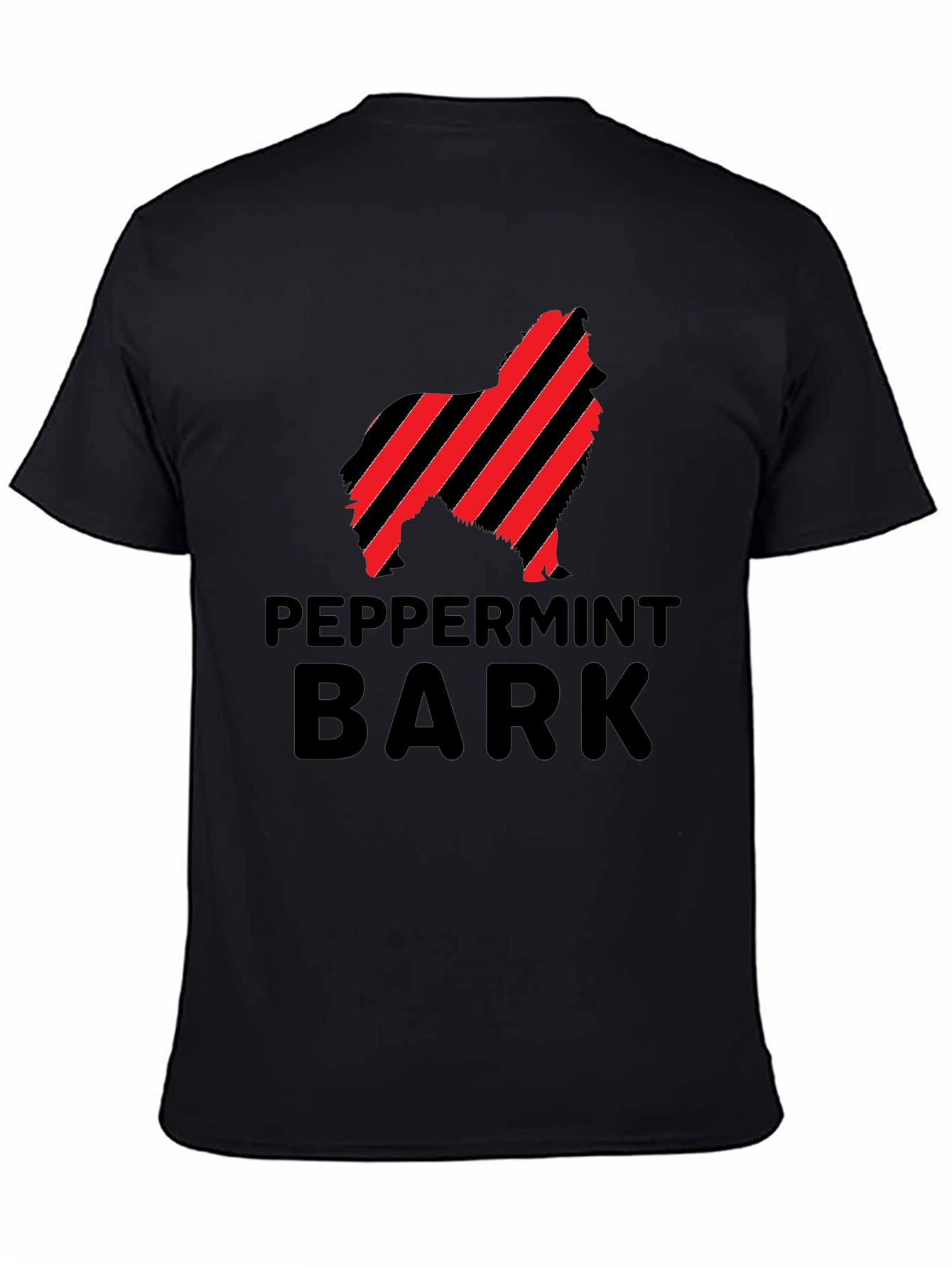 Peppermint Bark Dog Graphic Tee