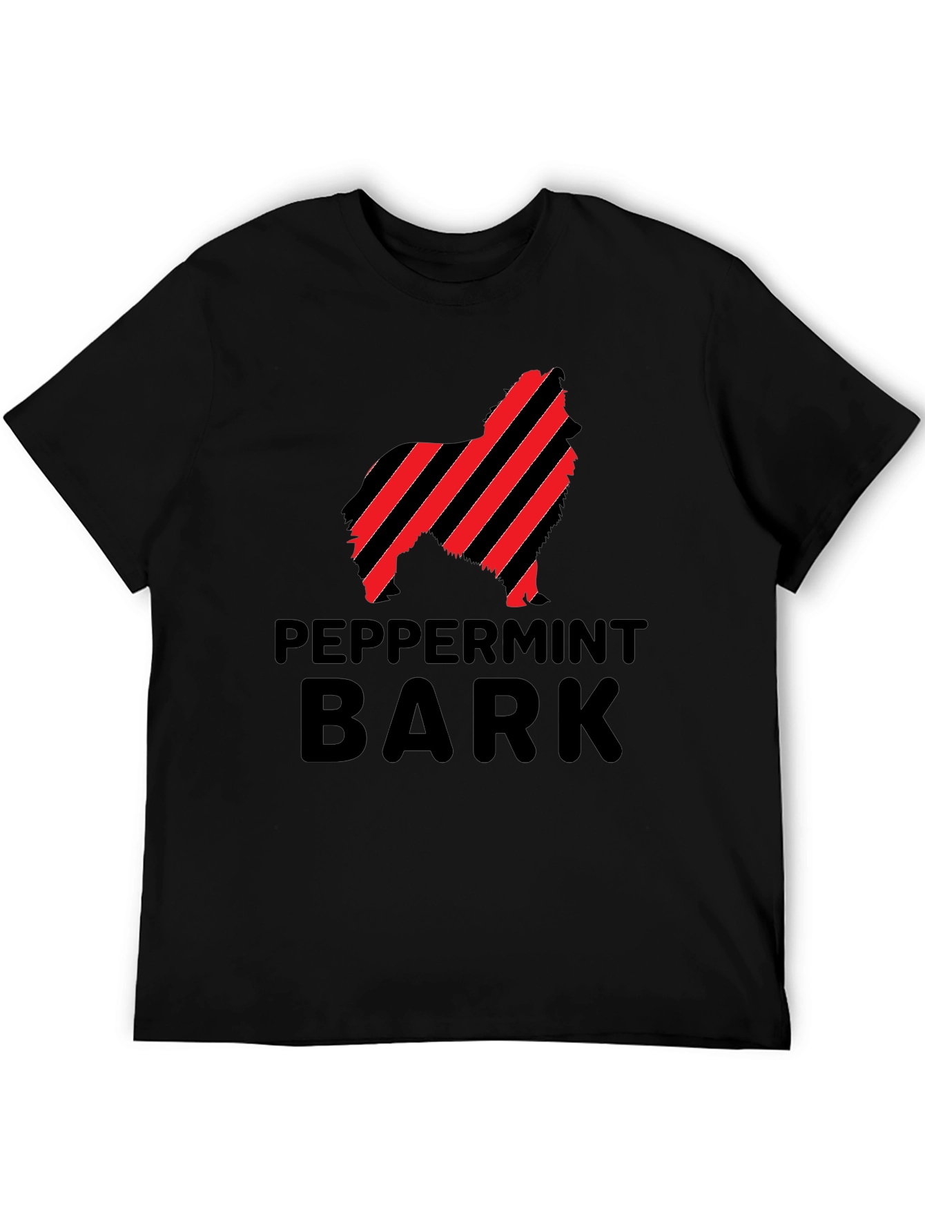 Peppermint Bark Dog Graphic Tee