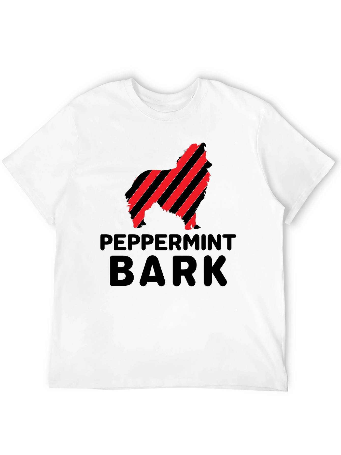 Peppermint Bark Dog Graphic Tee
