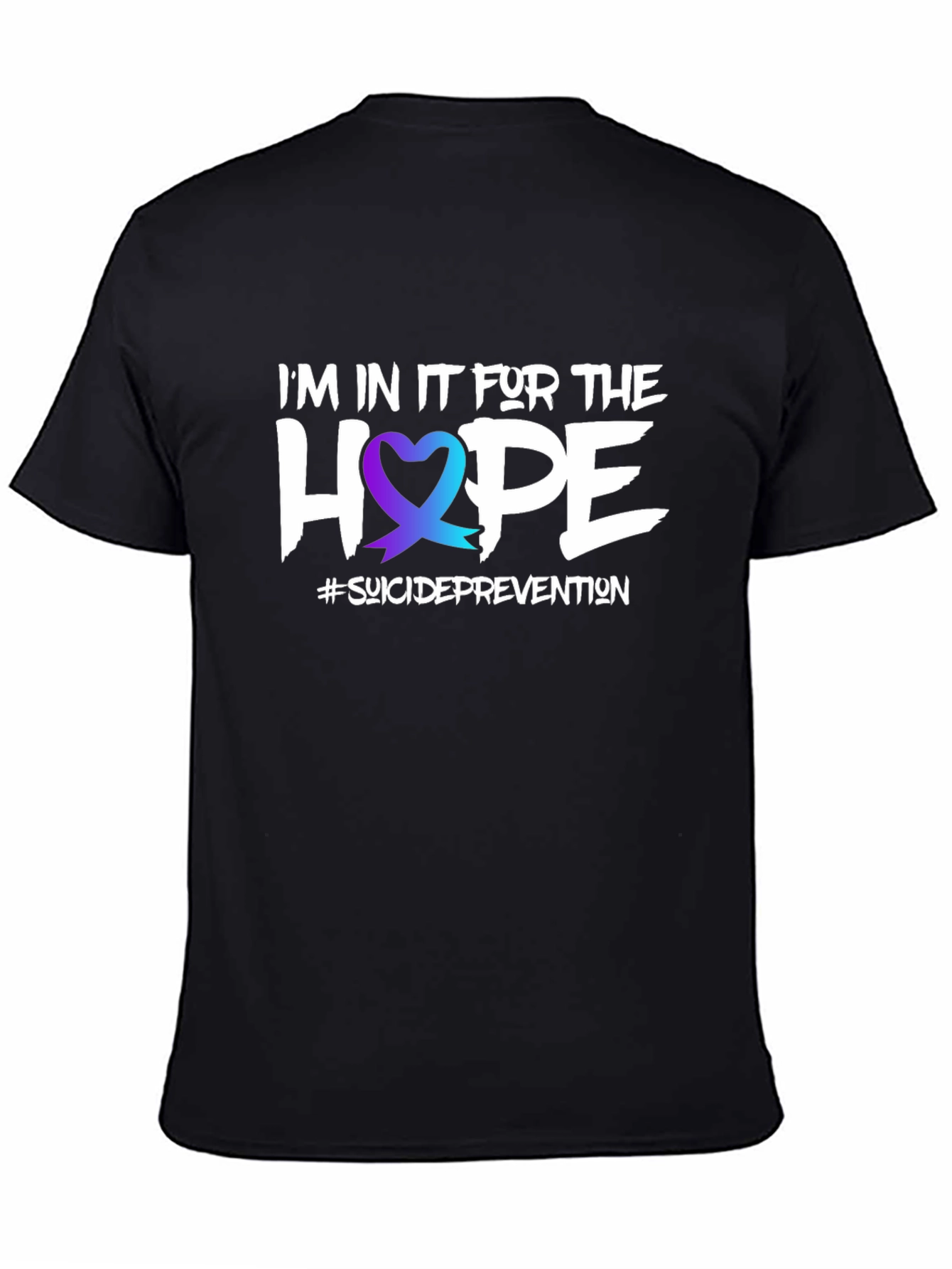 Hope Suicide Prevention Ribbon T-Shirt