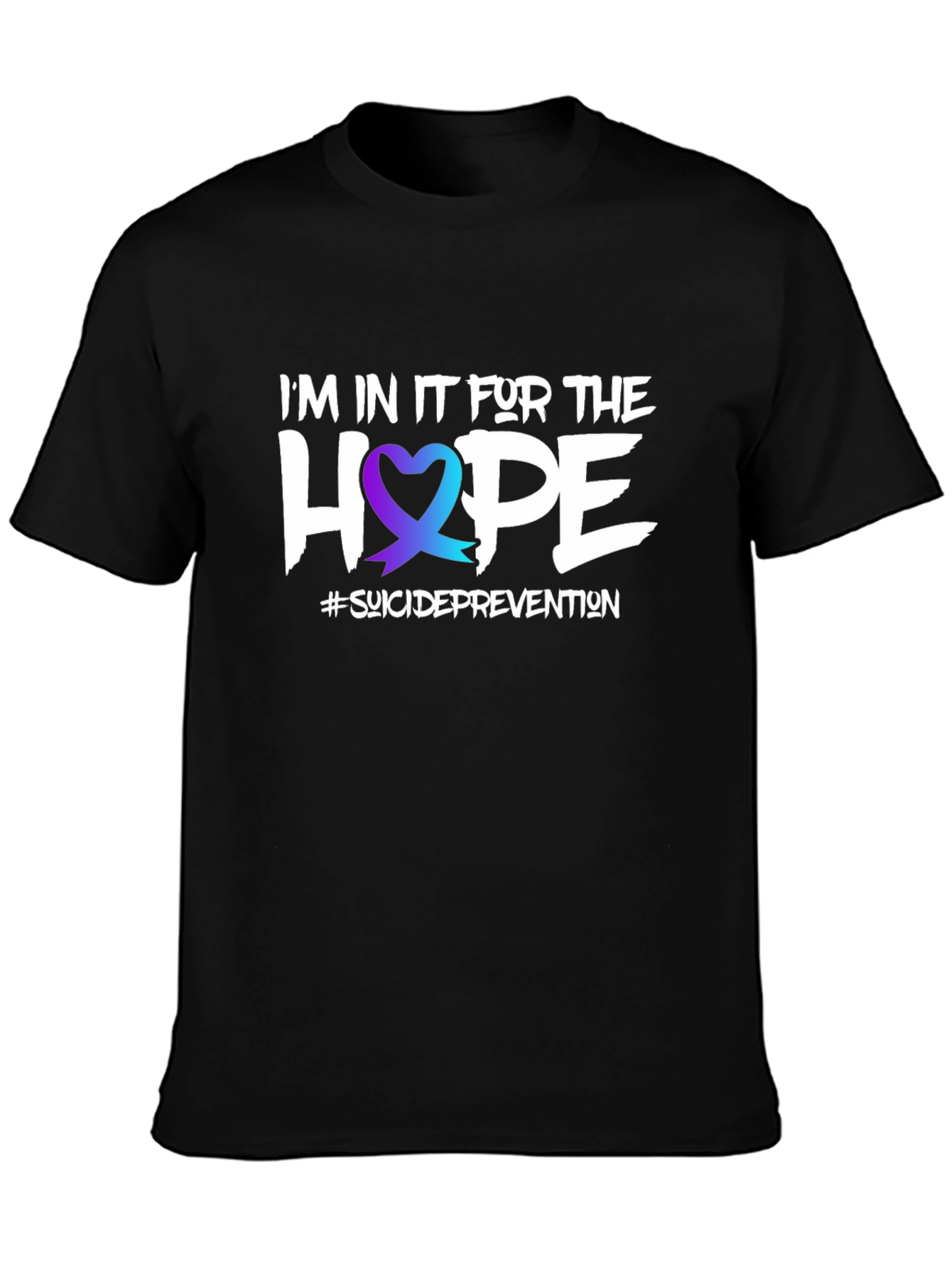 Hope Suicide Prevention Ribbon T-Shirt