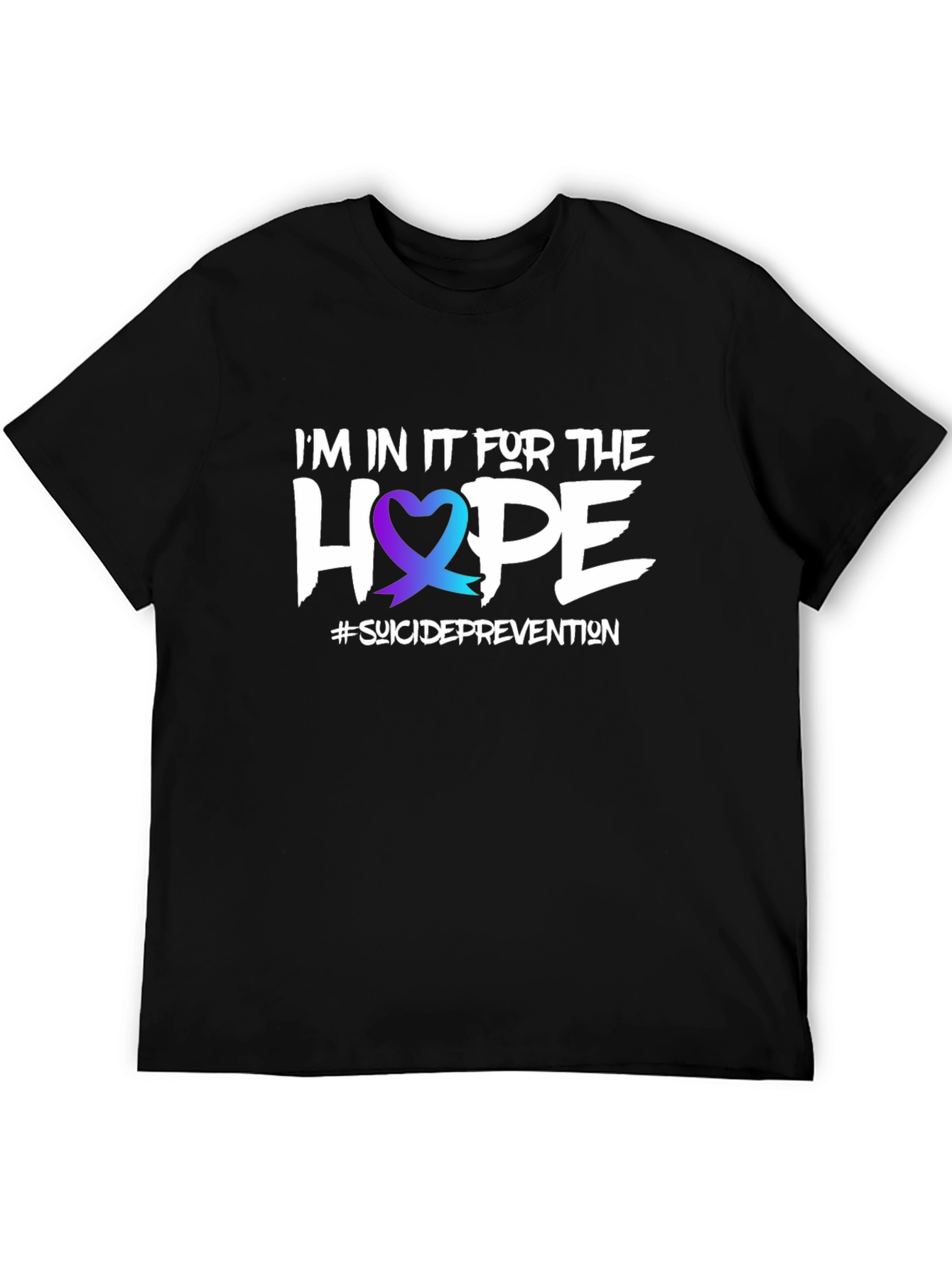 Hope Suicide Prevention Ribbon T-Shirt