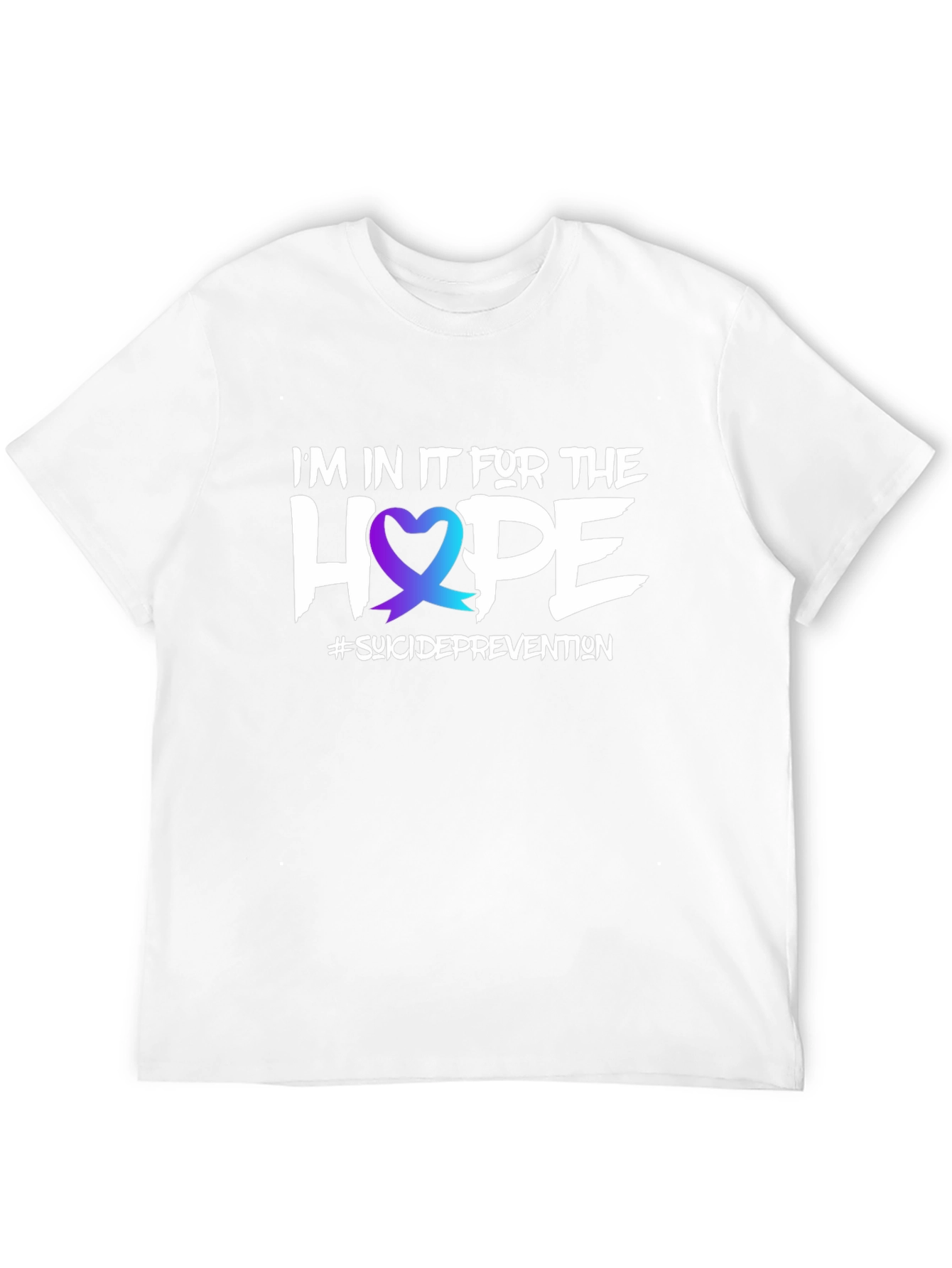 Hope Suicide Prevention Ribbon T-Shirt
