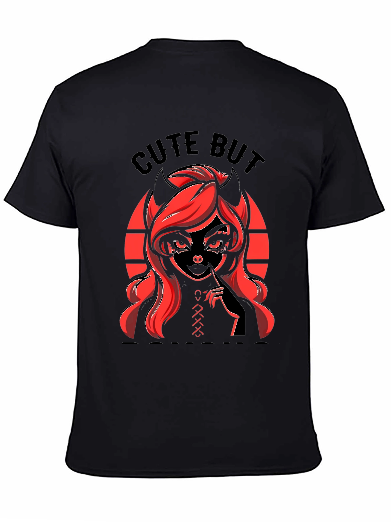 Cute But Devilish Graphic T-Shirt