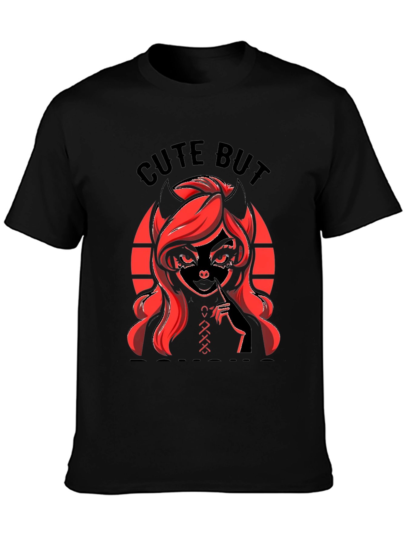 Cute But Devilish Graphic T-Shirt
