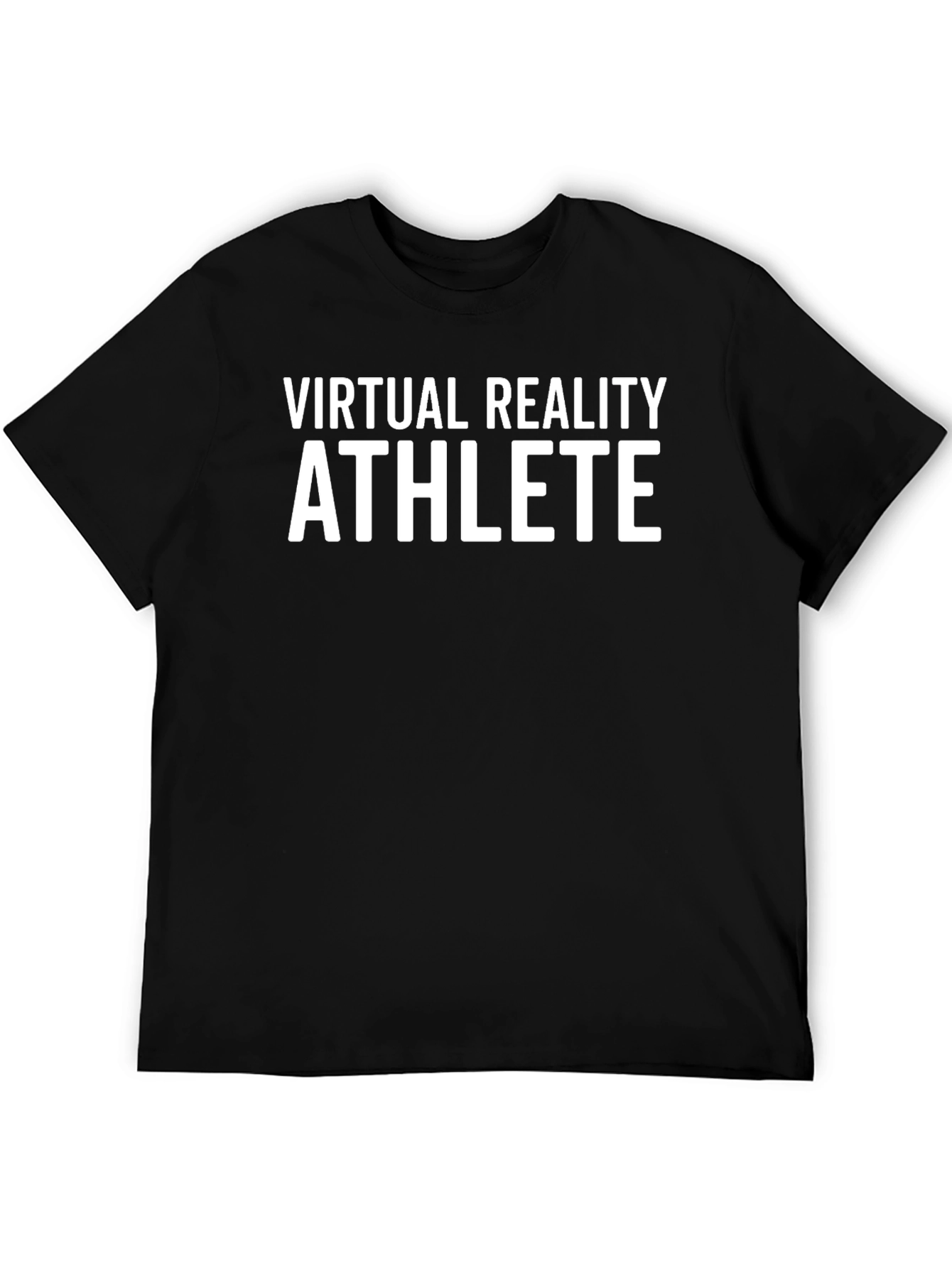 Virtual Reality Athlete Black T-Shirt