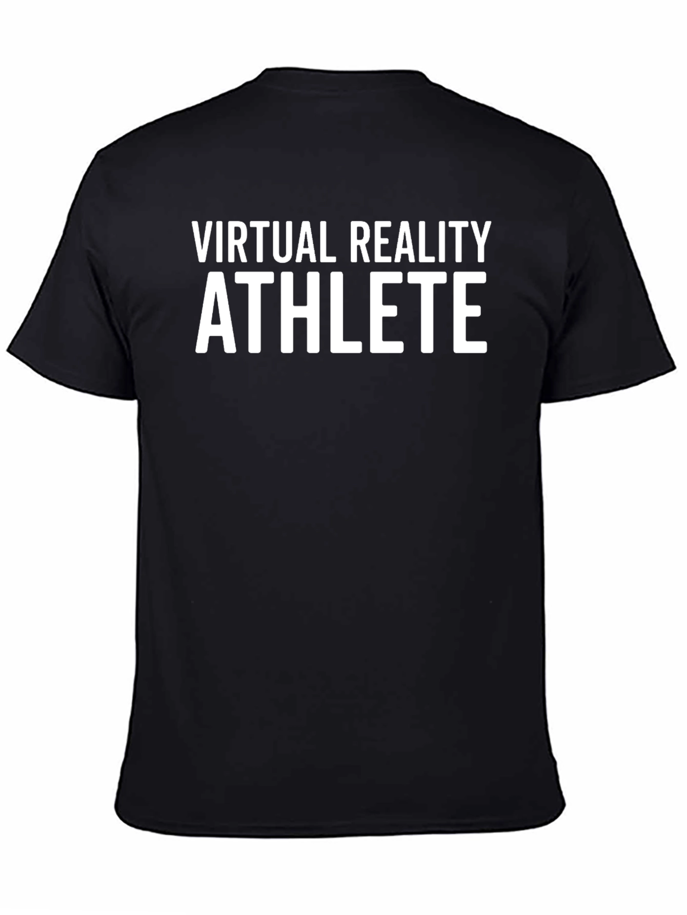 Virtual Reality Athlete Black T-Shirt
