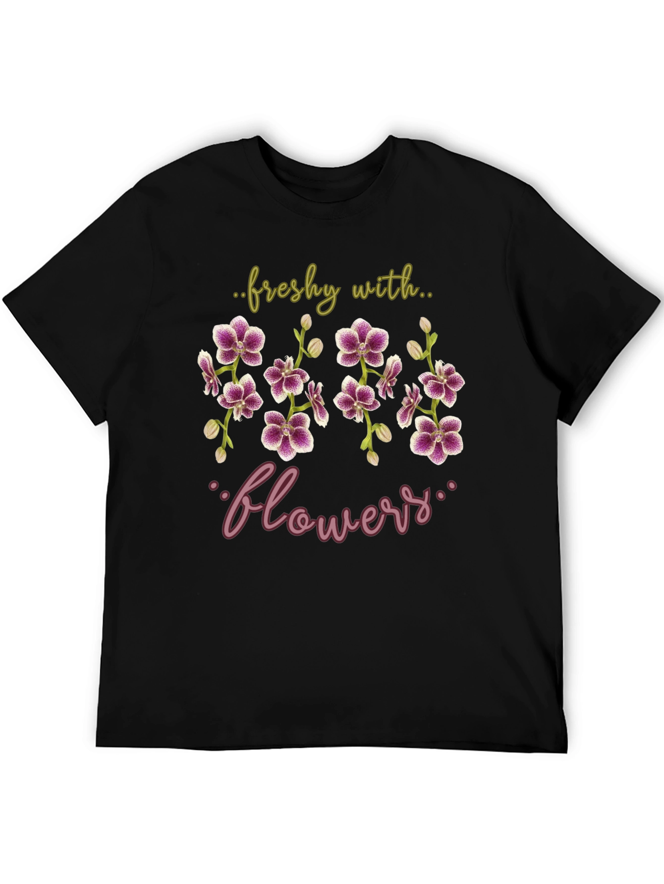 Freshy With Flowers Graphic T-Shirt