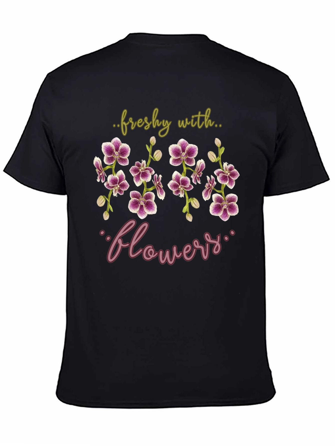 Freshy With Flowers Graphic T-Shirt