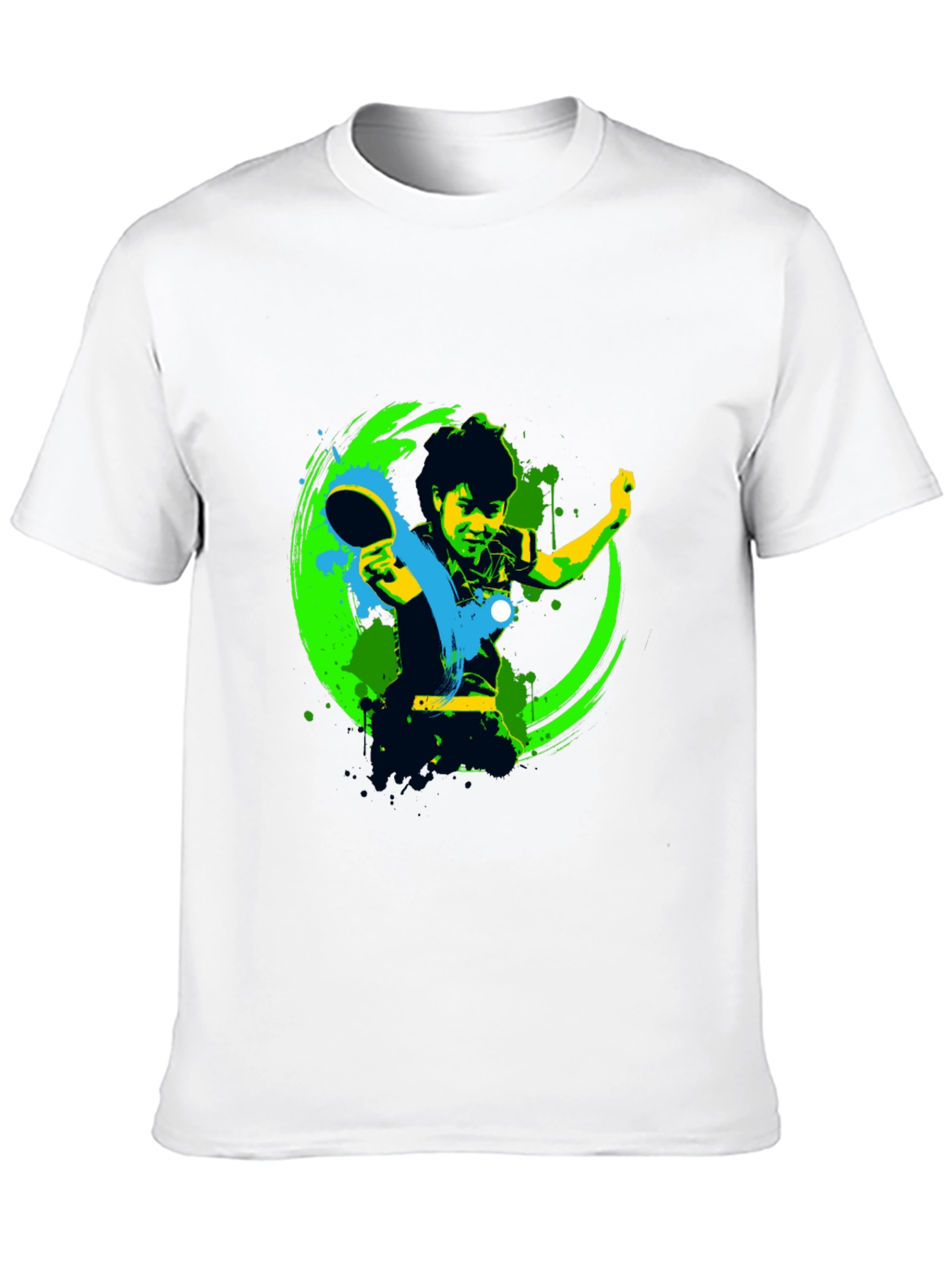 Ping Pong Player Graphic Tee