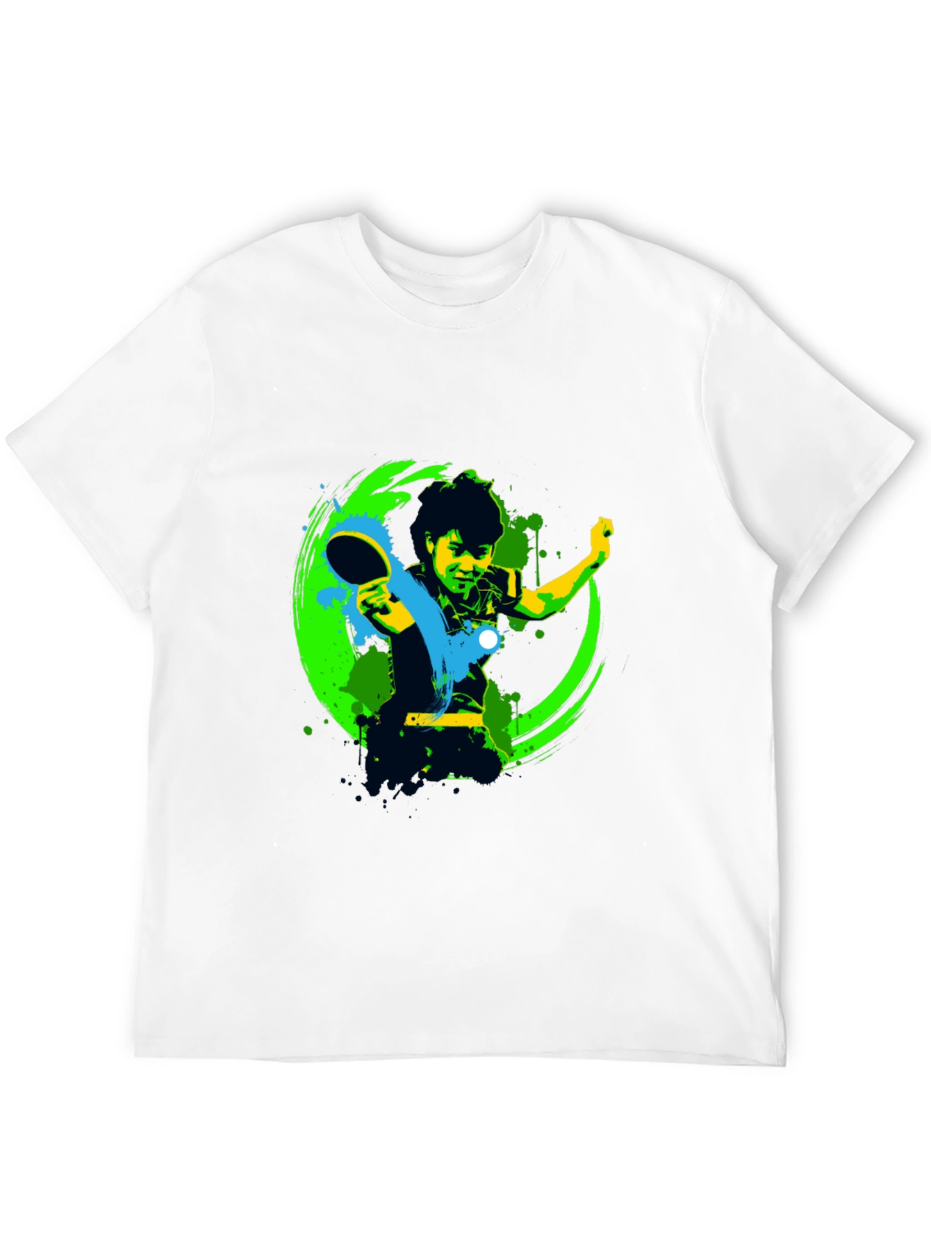 Ping Pong Player Graphic Tee