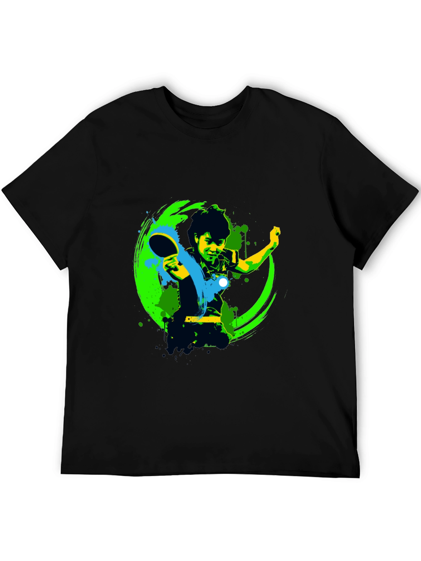 Ping Pong Player Graphic Tee