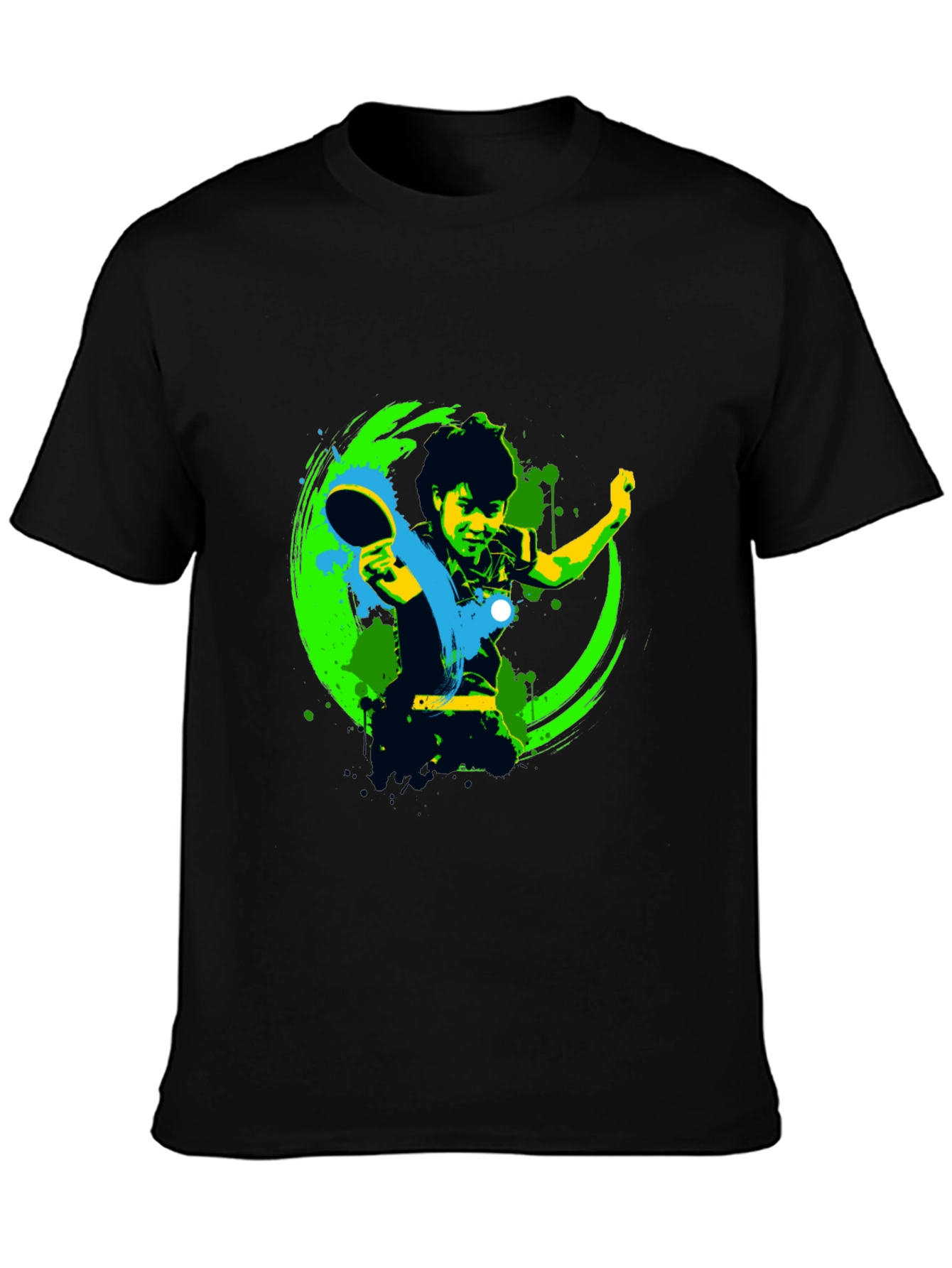 Ping Pong Player Graphic Tee