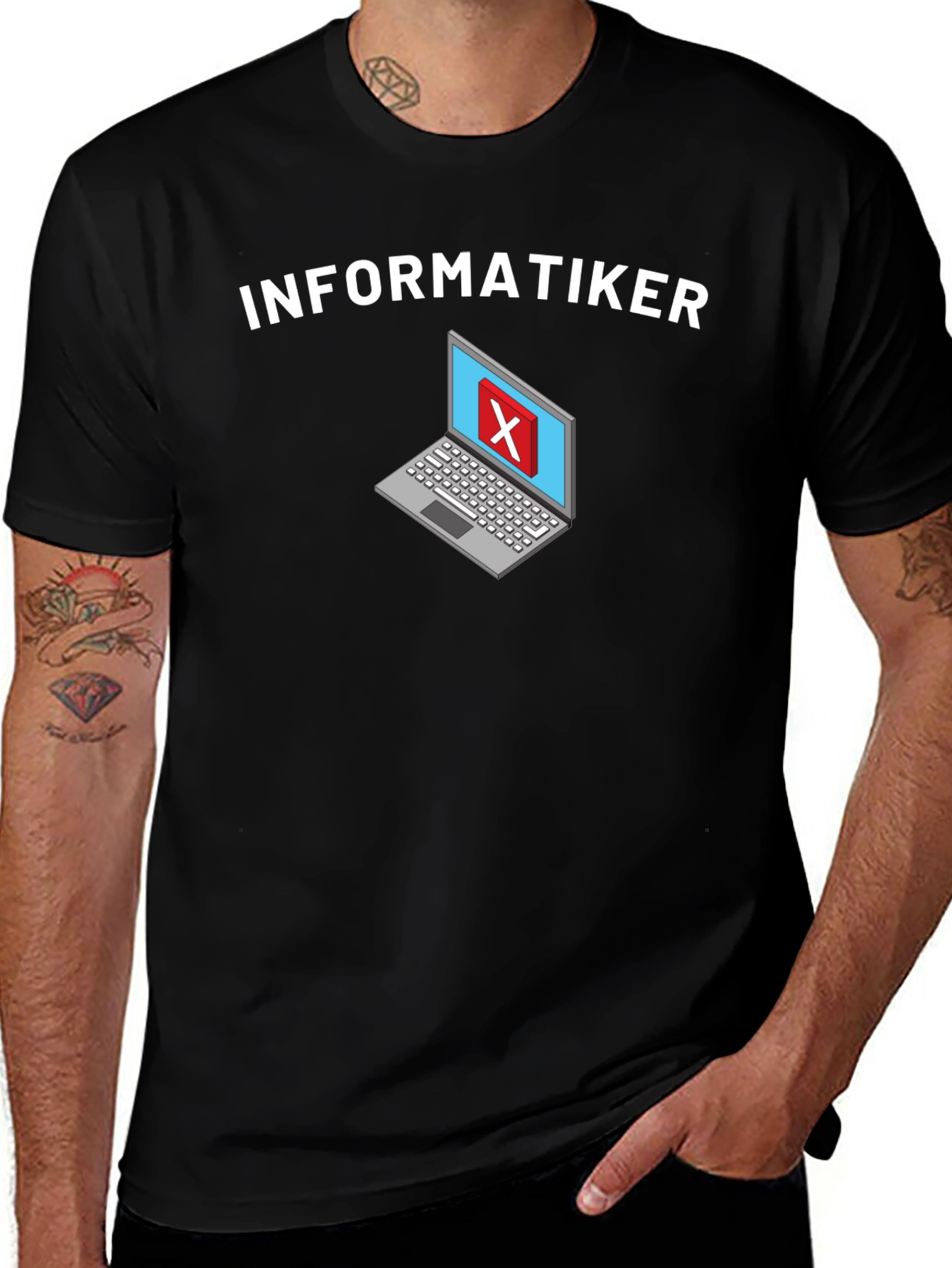 Informatiker T-Shirt - Funny Computer Error Design