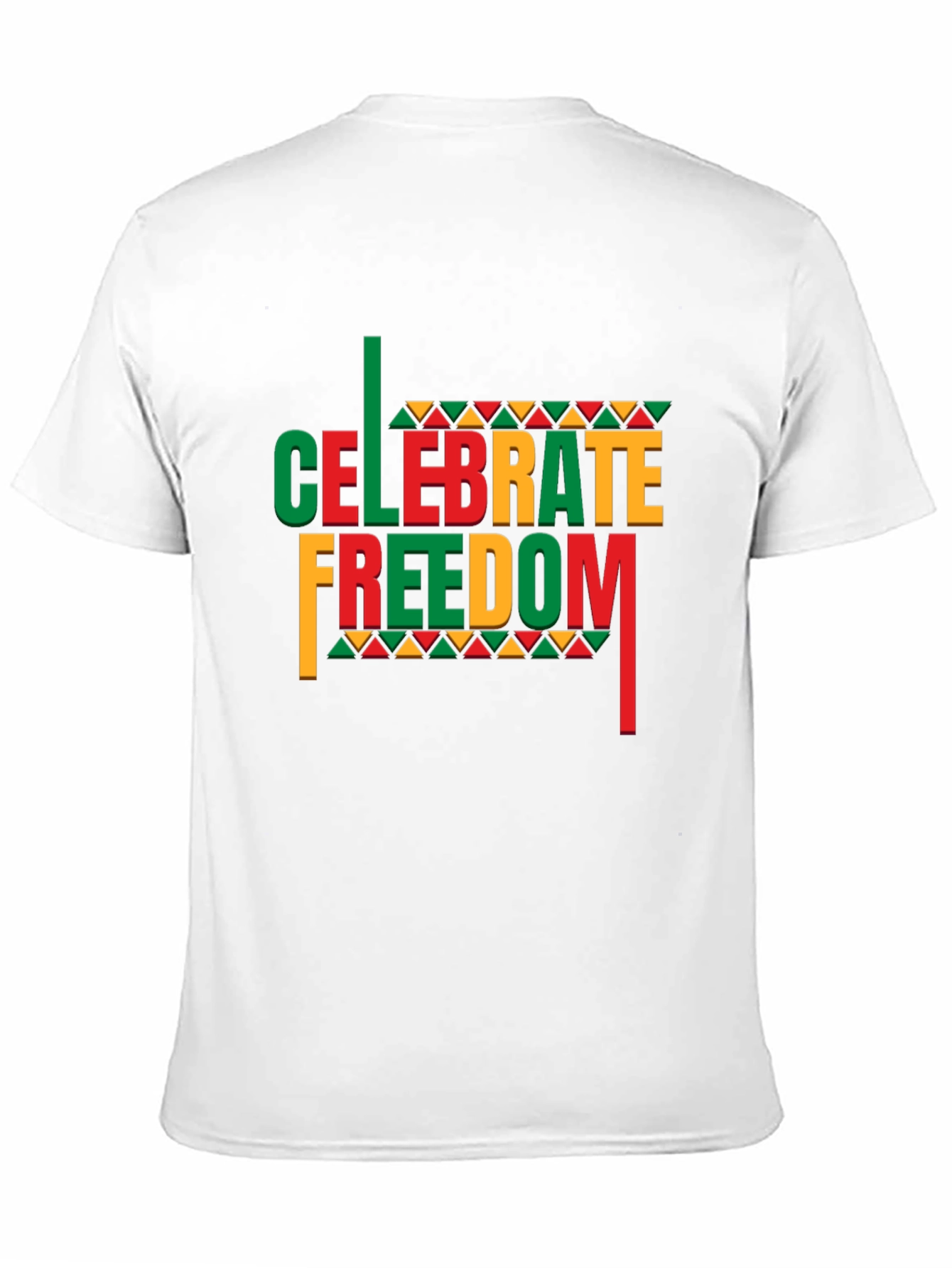 Celebrate Freedom Black Graphic Tee