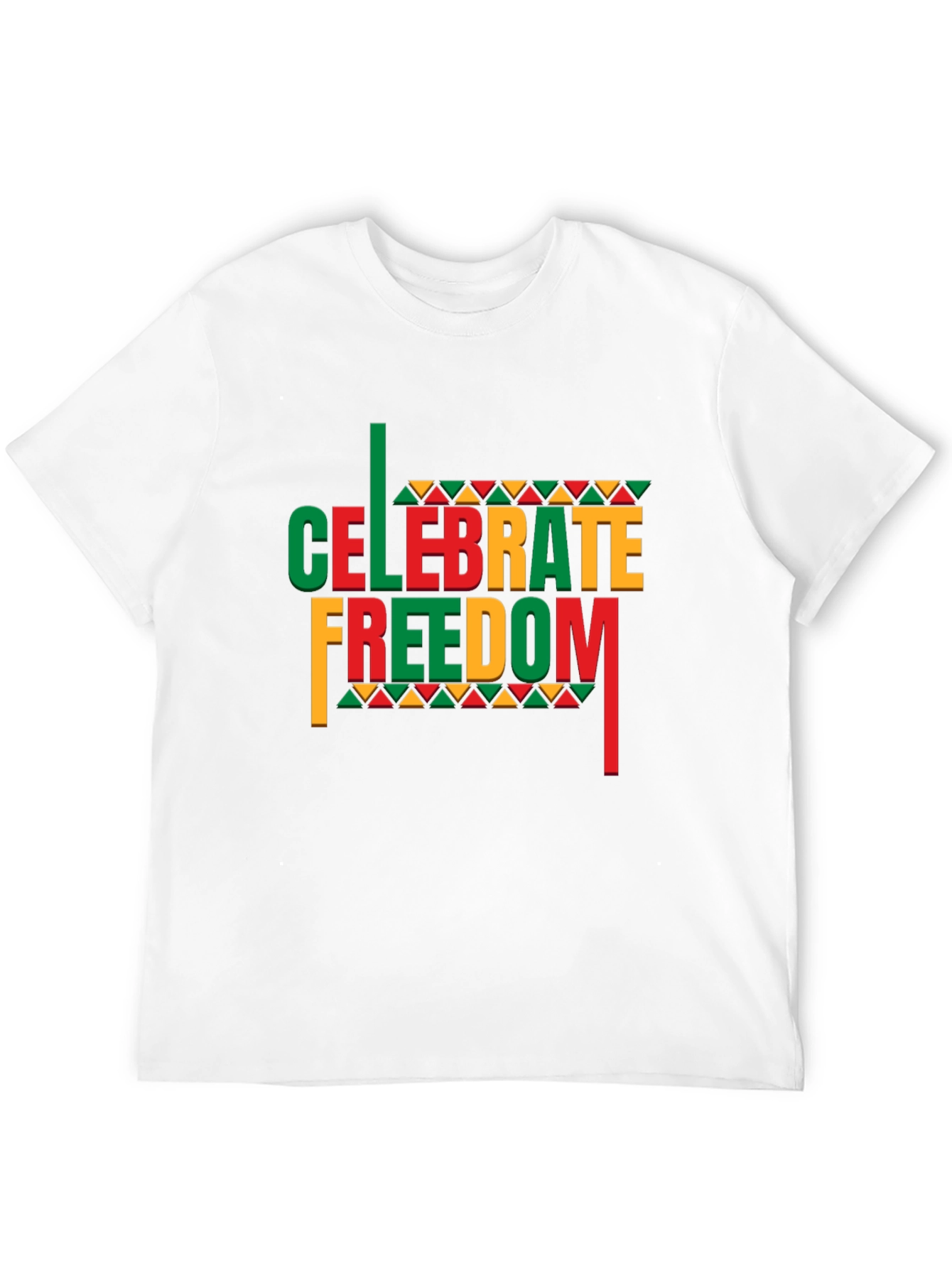 Celebrate Freedom Black Graphic Tee