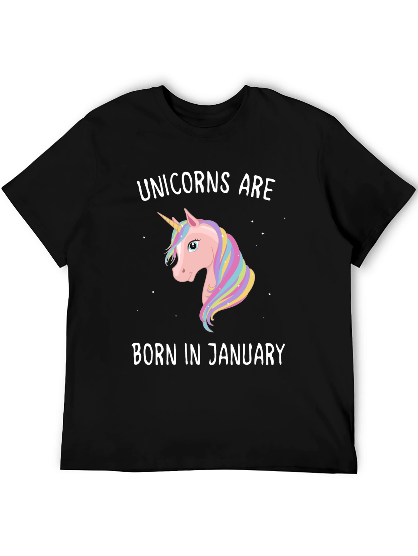 Unicorns Born in January T-Shirt