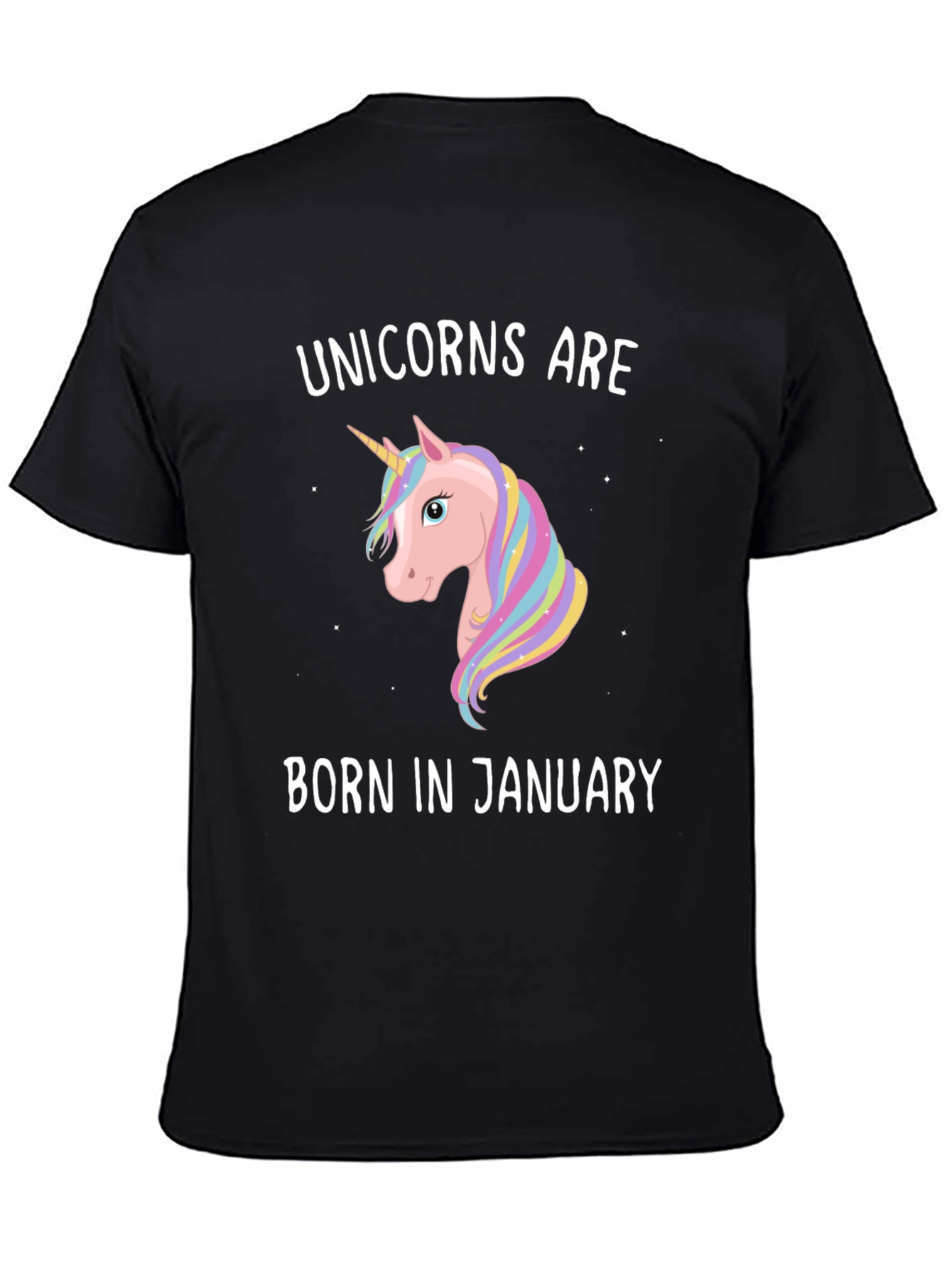 Unicorns Born in January T-Shirt