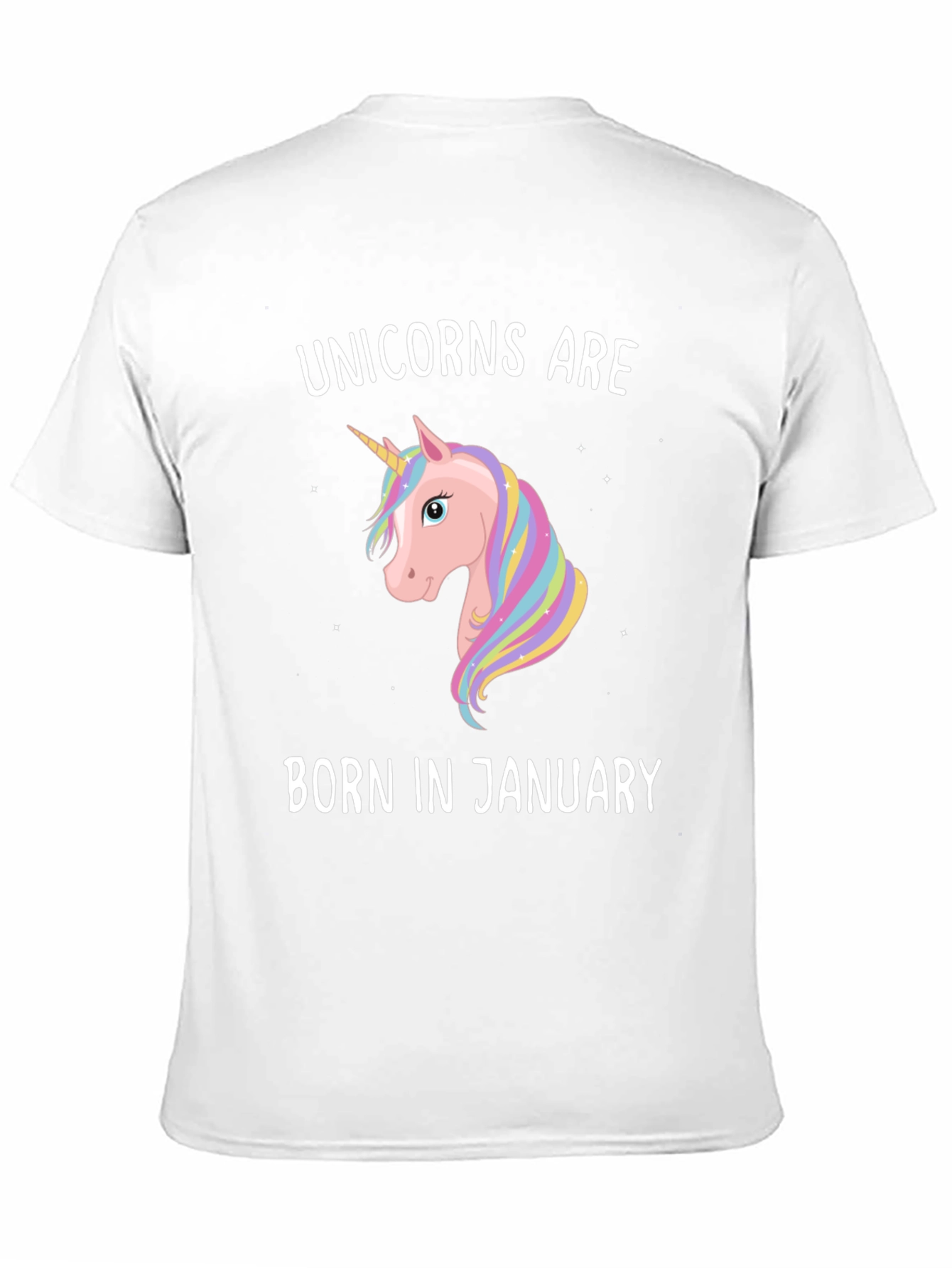 Unicorns Born in January T-Shirt